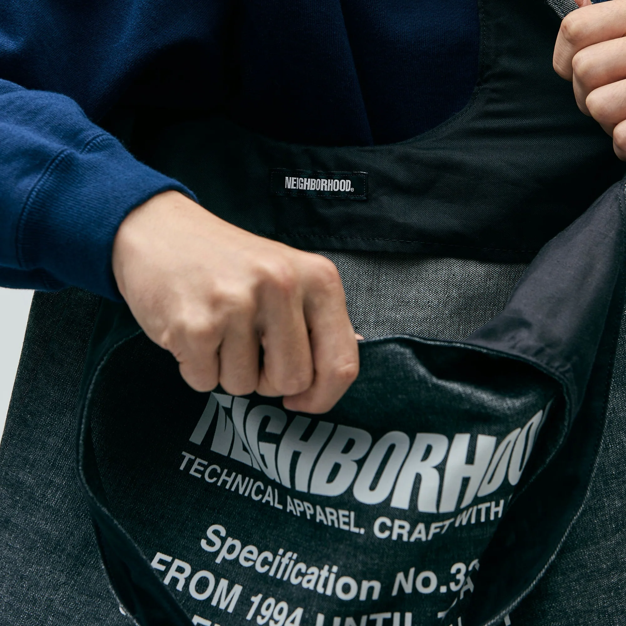 Neighborhood Denim Monk Bag - Image 3