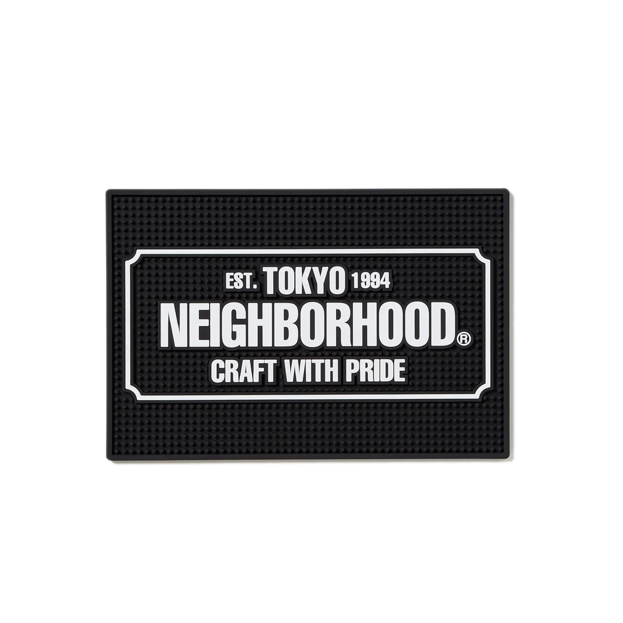 Neighborhood Logo Bar Mat