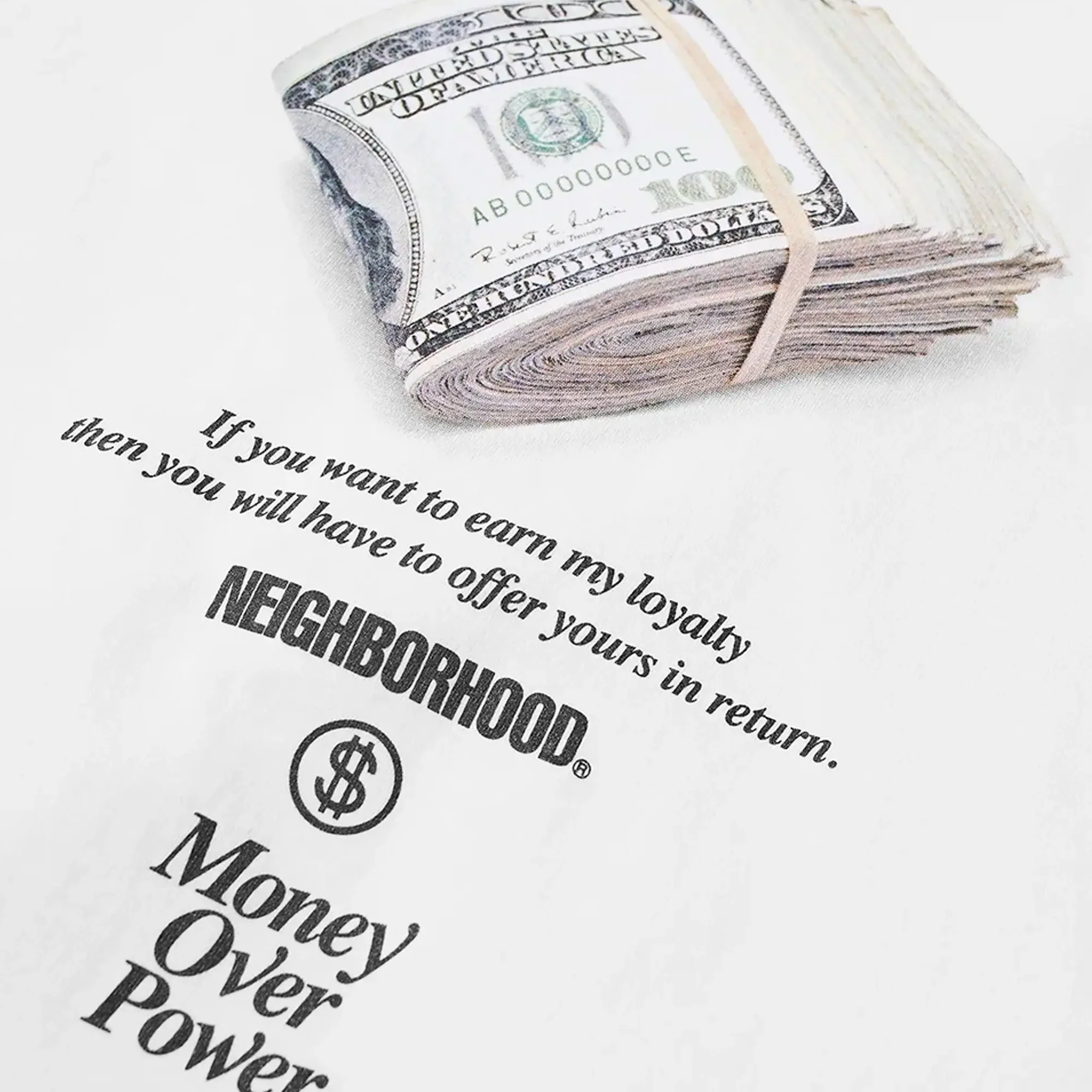 Neighborhood Money Over Power Tee - Image 2