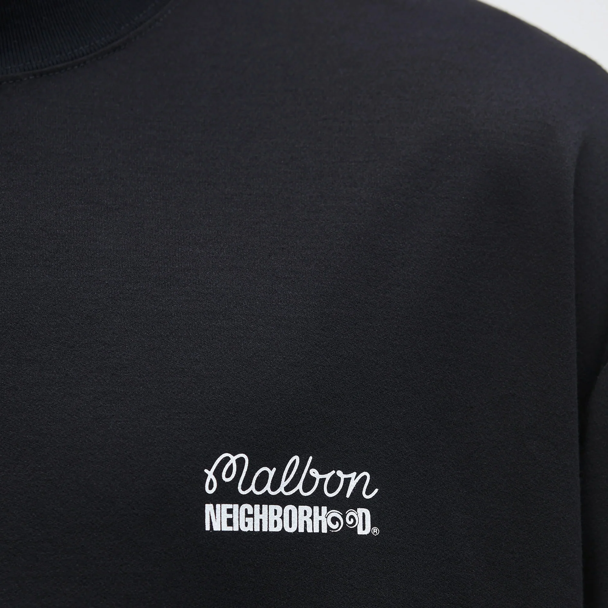 Neighborhood x Malbon Golf Mens Mock-neck Longsleeve Tee - Image 3