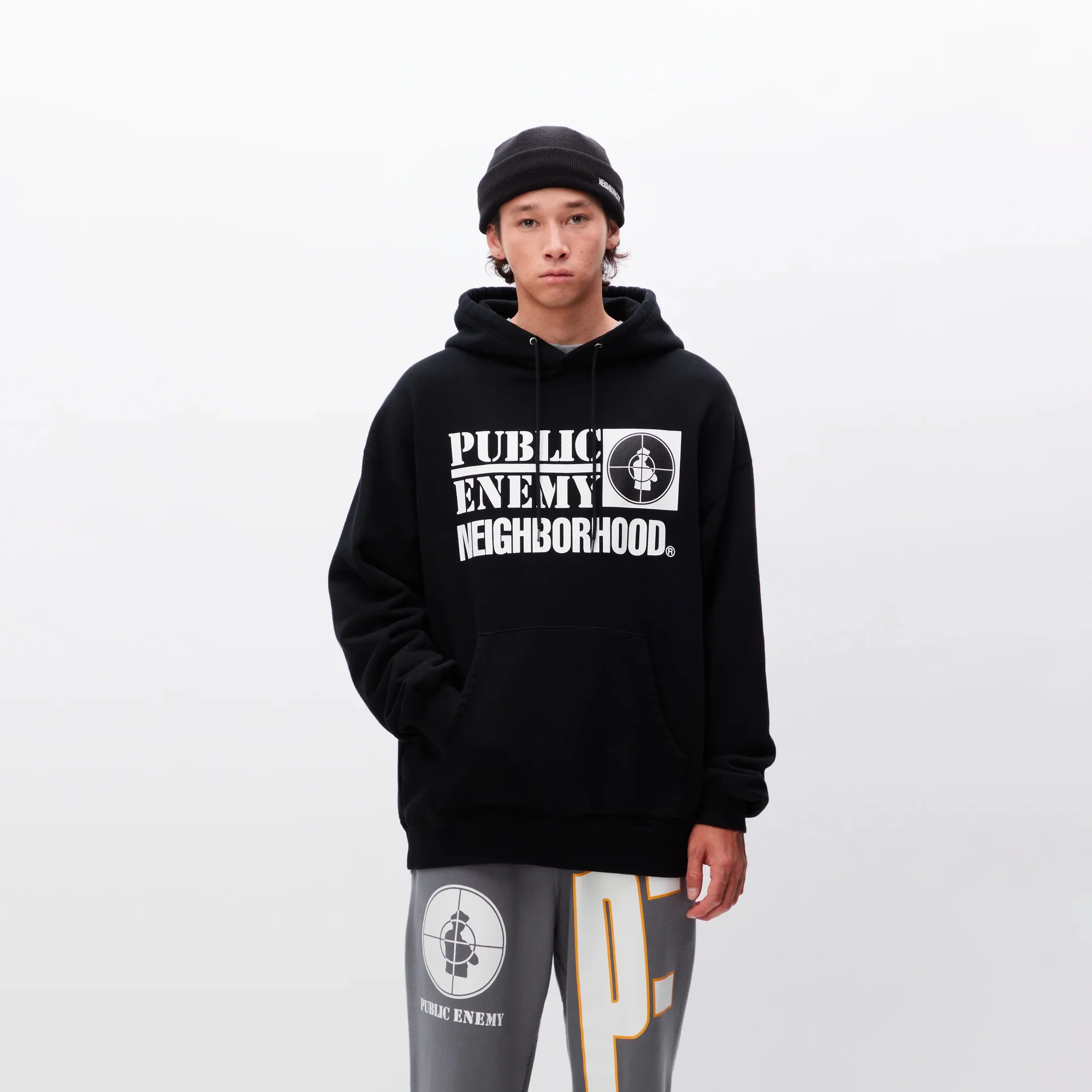 Neighborhood x Public Enemy Mens Hoodie - Image 2