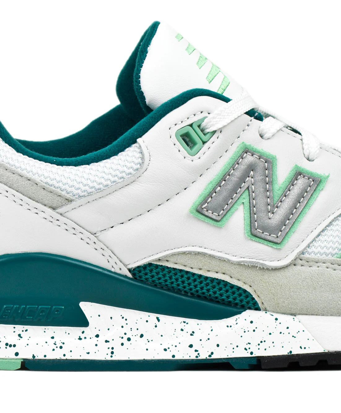 New Balance 530 90s Running Leather - Grey/Juniper - Image 4