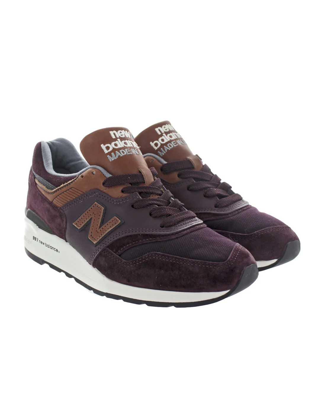 New Balance M997DSLR Made in USA - Burgundy - Image 2