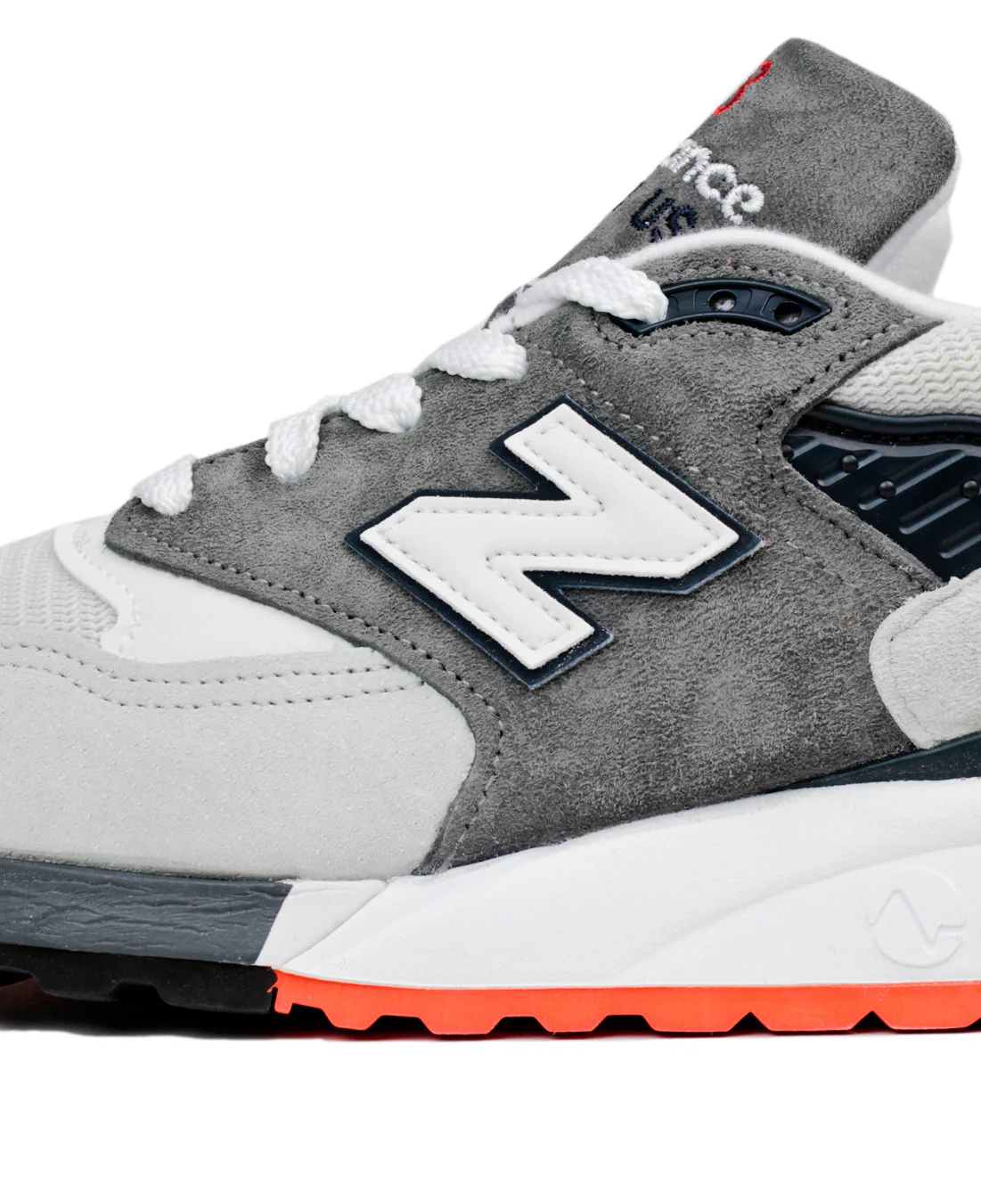 New Balance 998 Made in USA - Light Grey/Grey - Image 4