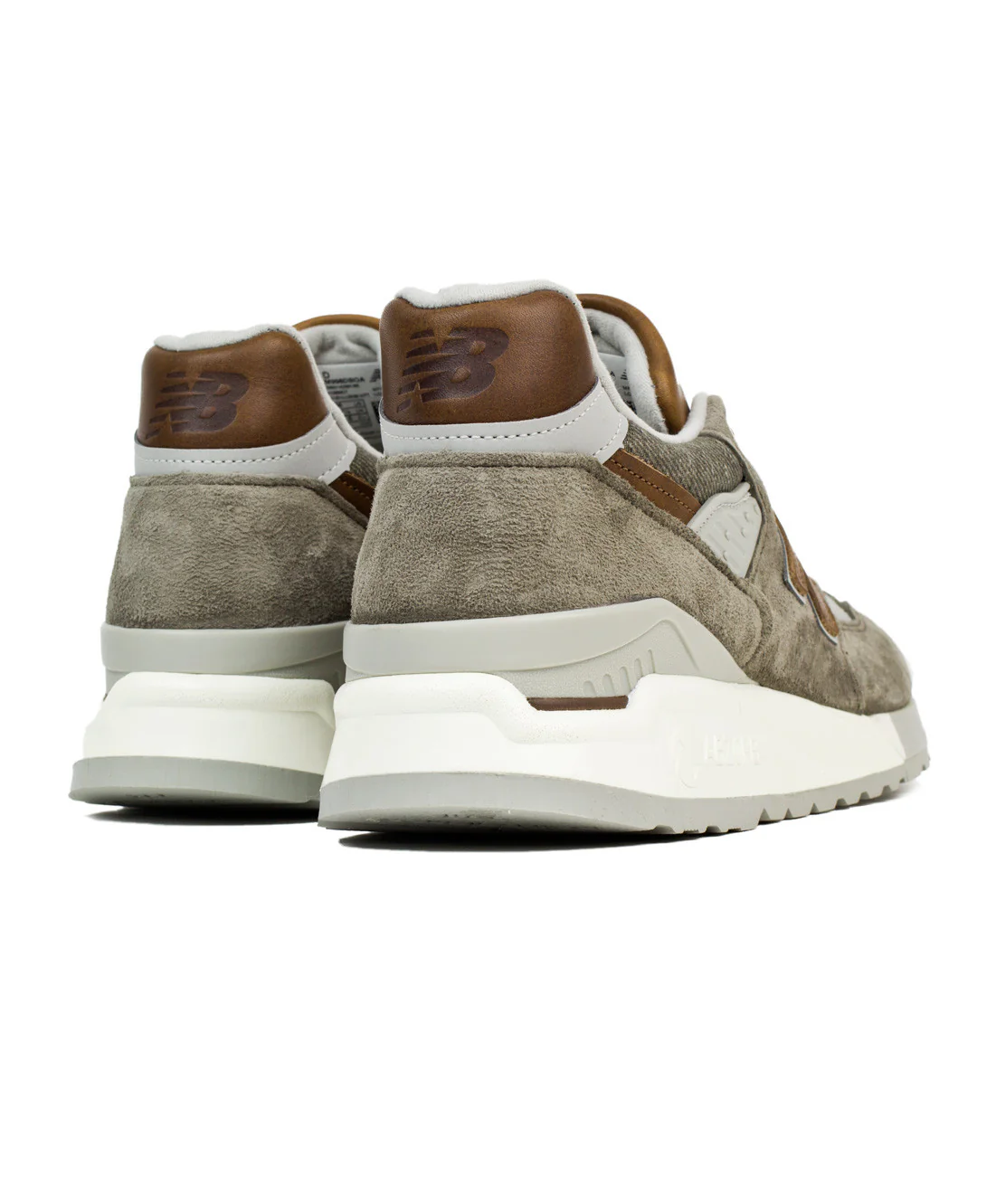 New Balance M998DBOA Explore by Sea Made in USA - Grey/Tan - Image 3