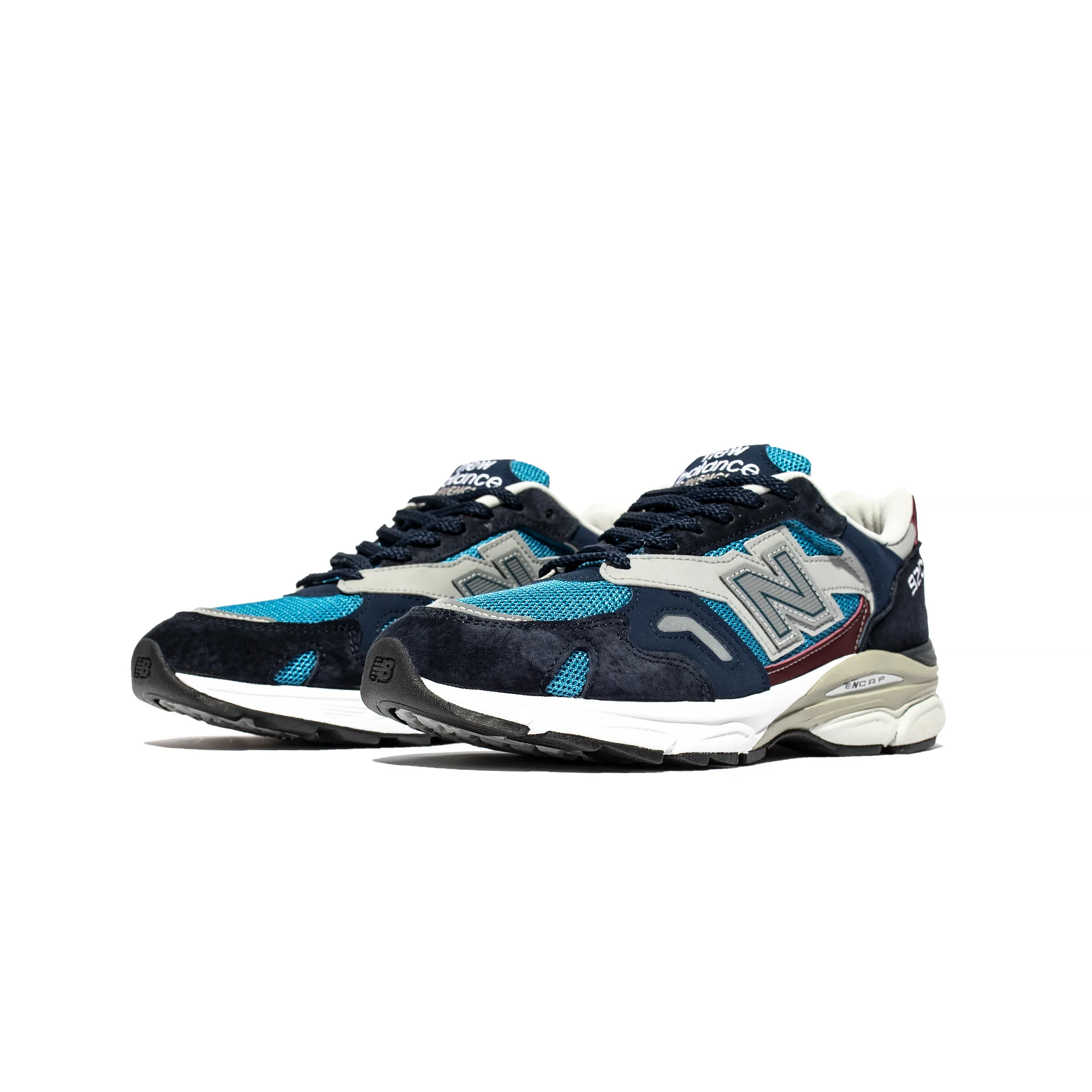 New Balance Mens Made In UK 920 Shoes 'Navy' - Image 2
