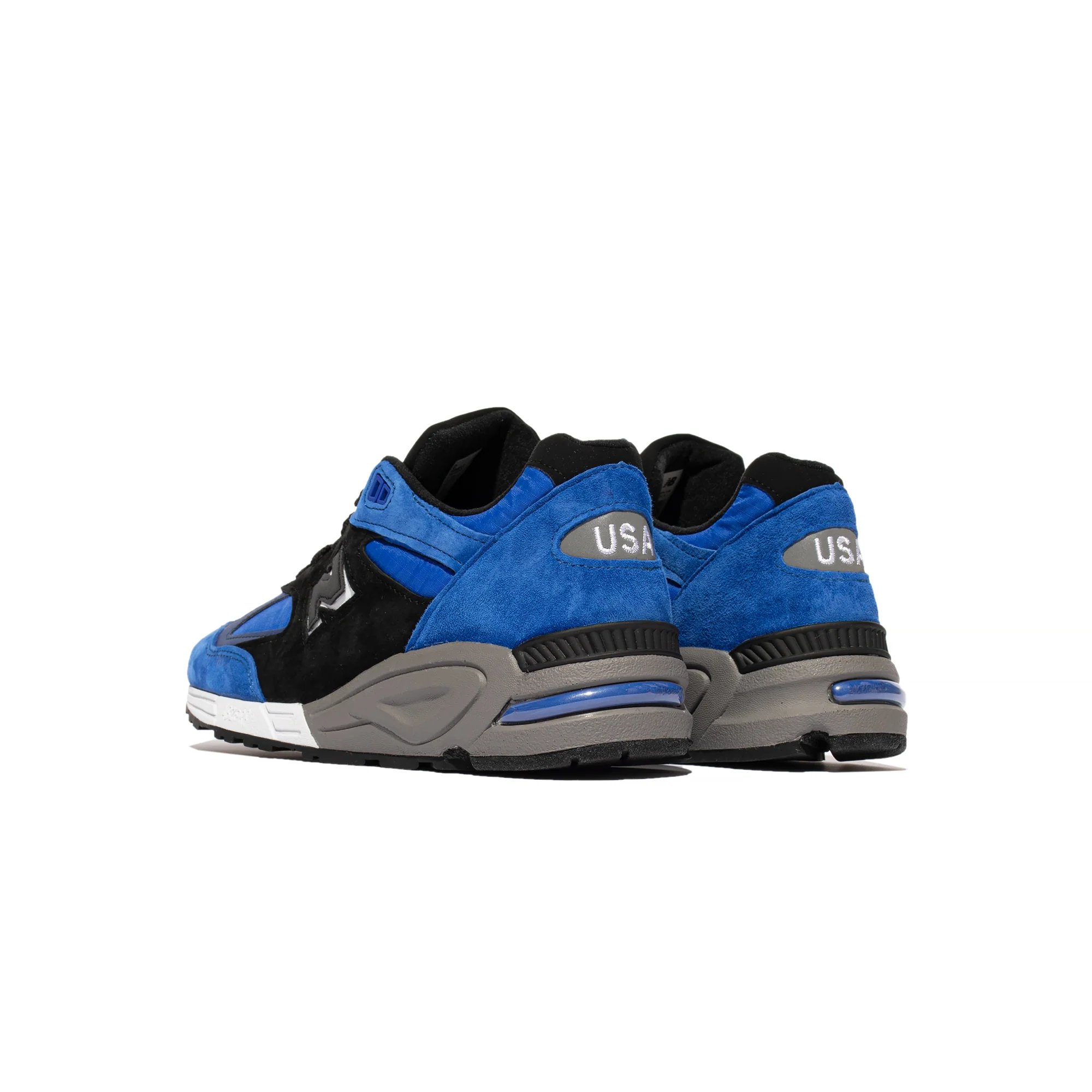 New Balance Mens Made US 990v2 Shoes 'Blue' - Image 3