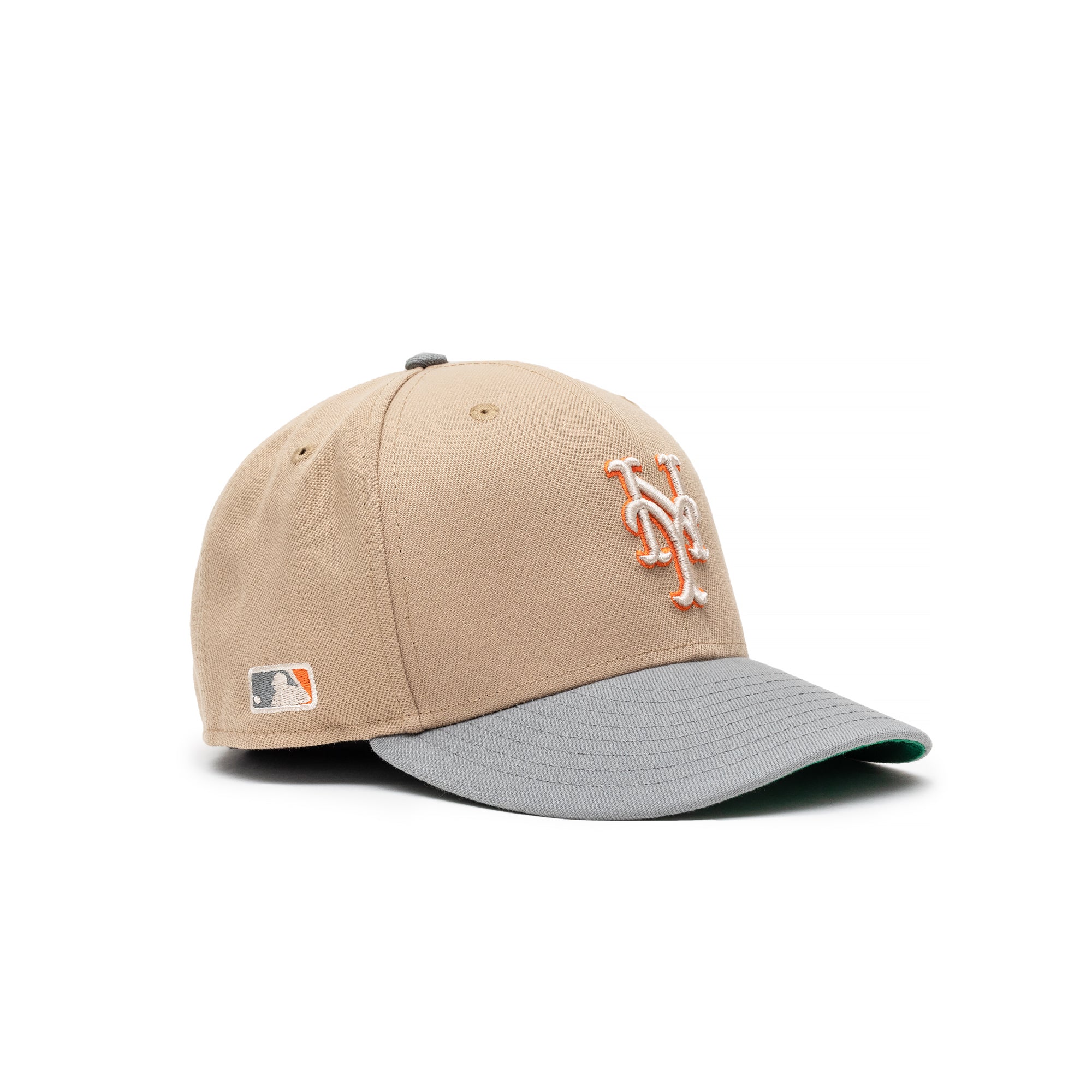 New Era 59FIFTY New York Mets Fitted Hat 'Tan Core' - Image 2
