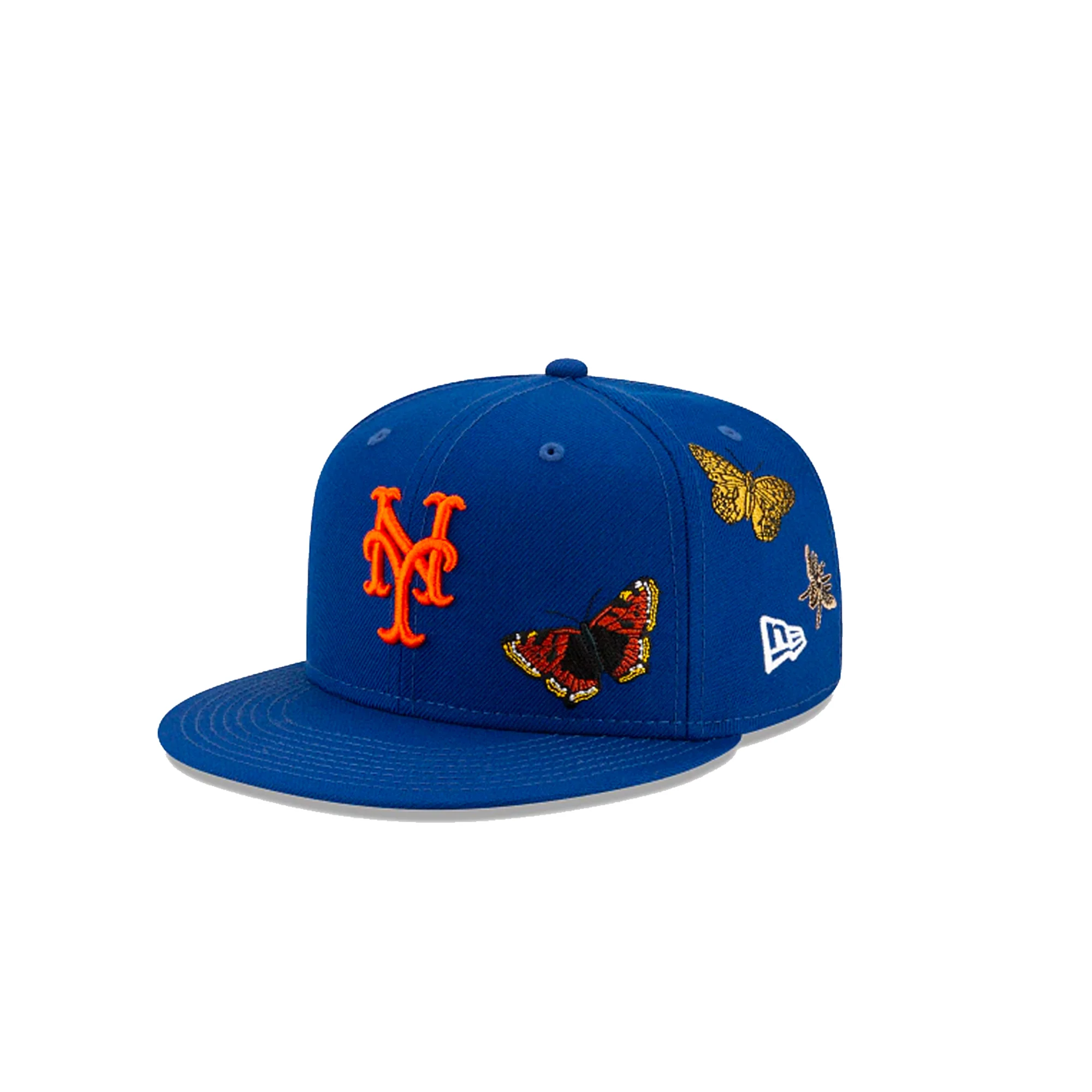 New Era Mens MLB Felt 5950 New York Mets Hat 'Blue' - Image 2