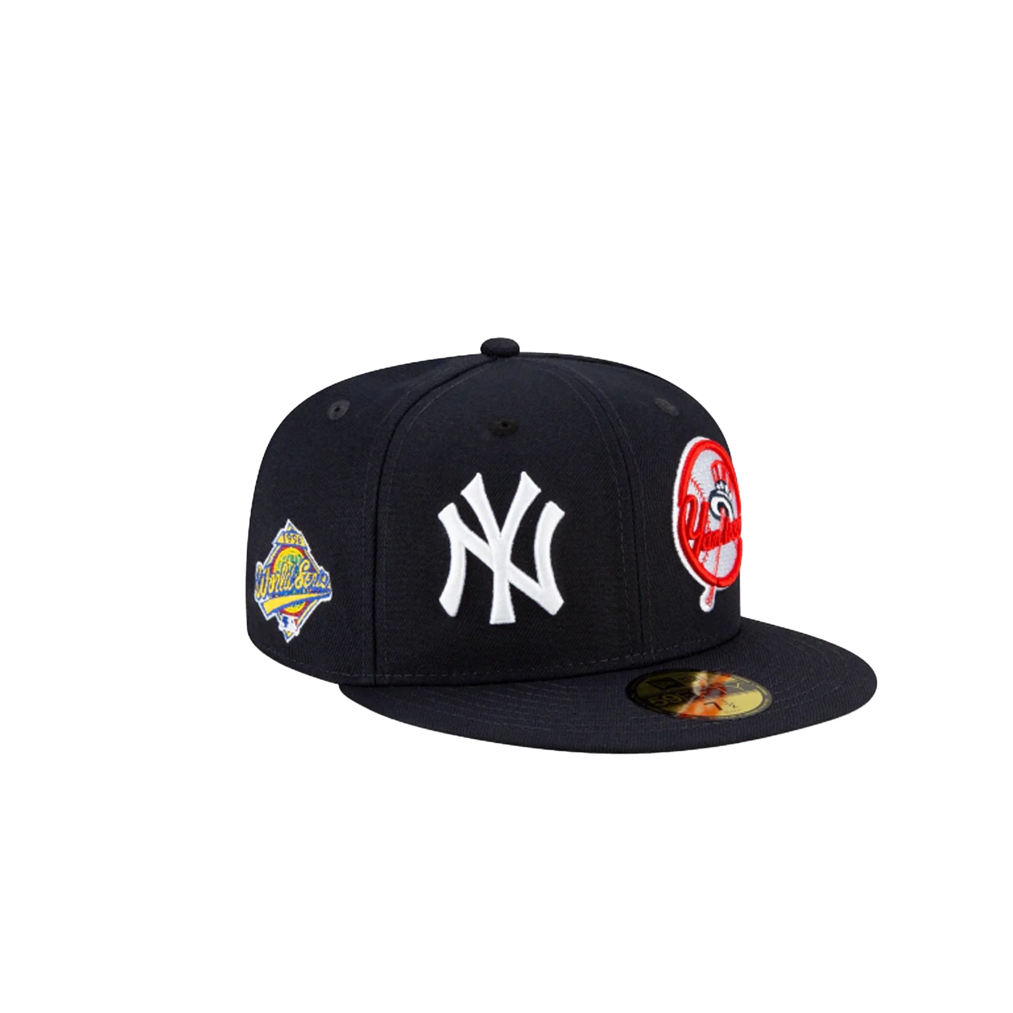 New Era New York Yankees Patch Pride 59Fifty Fitted Hat 'Navy' - Image 3