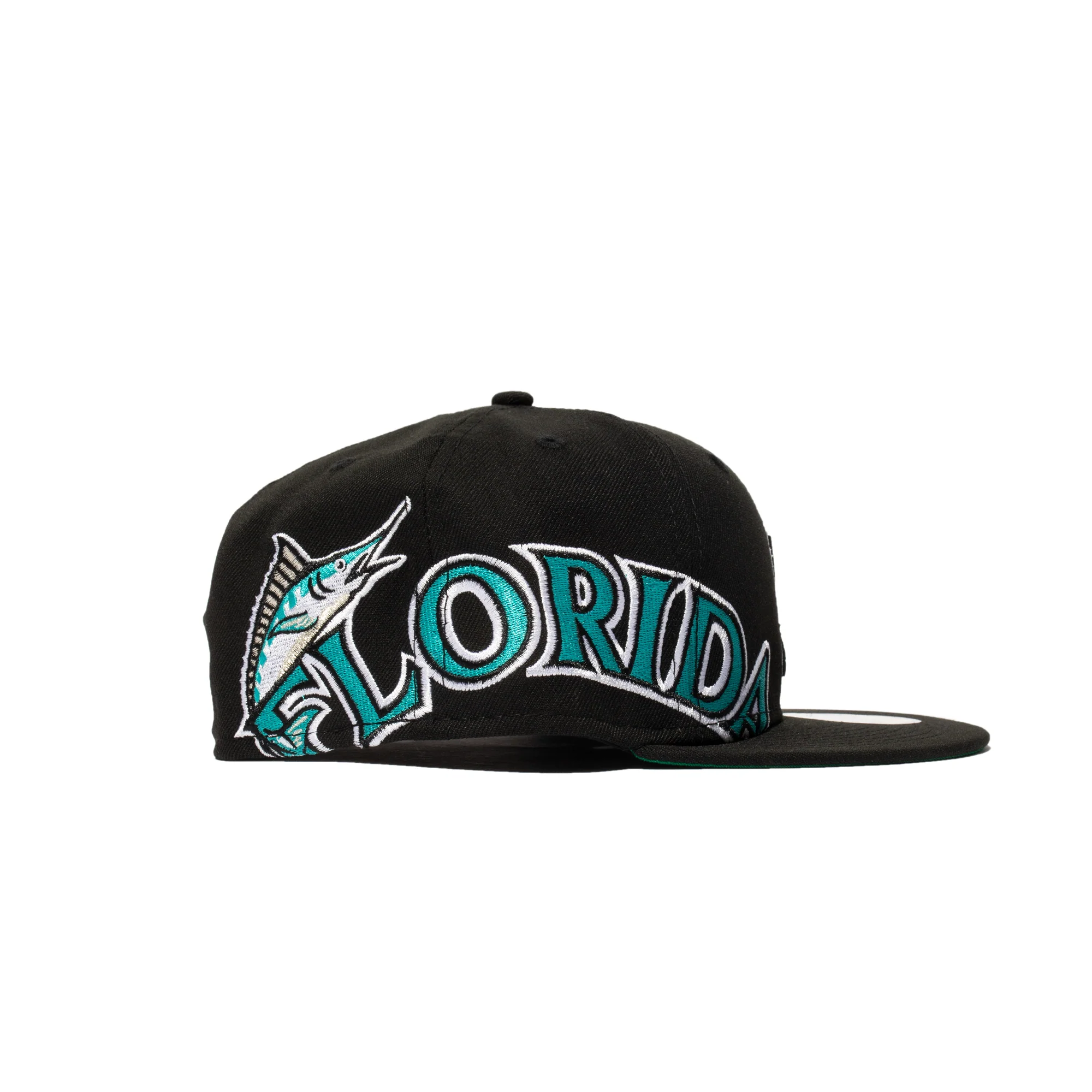 New Era Side Split 59FIFTY Florida Marlins Fitted Hat - Image 2