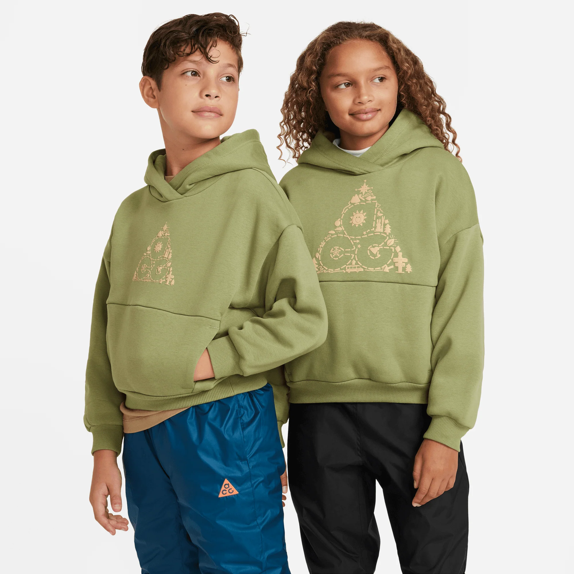 Nike ACG Kids Icon Fleece Hoodie - Image 2
