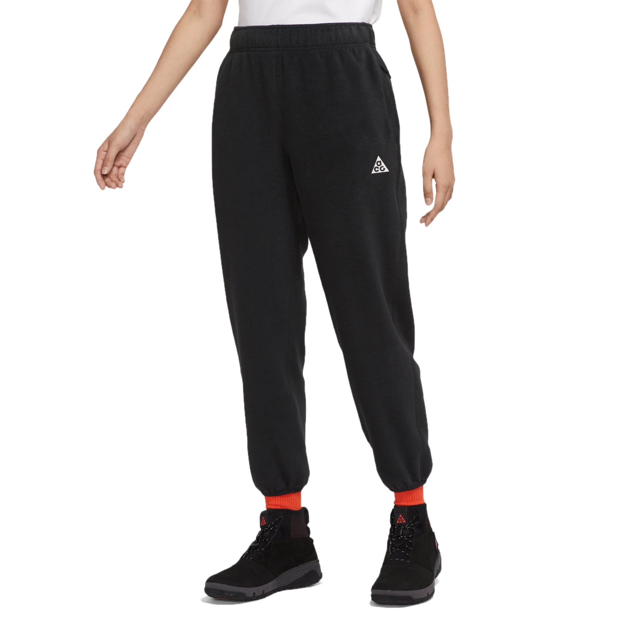 Nike ACG Womens Polartec "Wolf Tree" Pants 'Off noir/Black' - Image 2