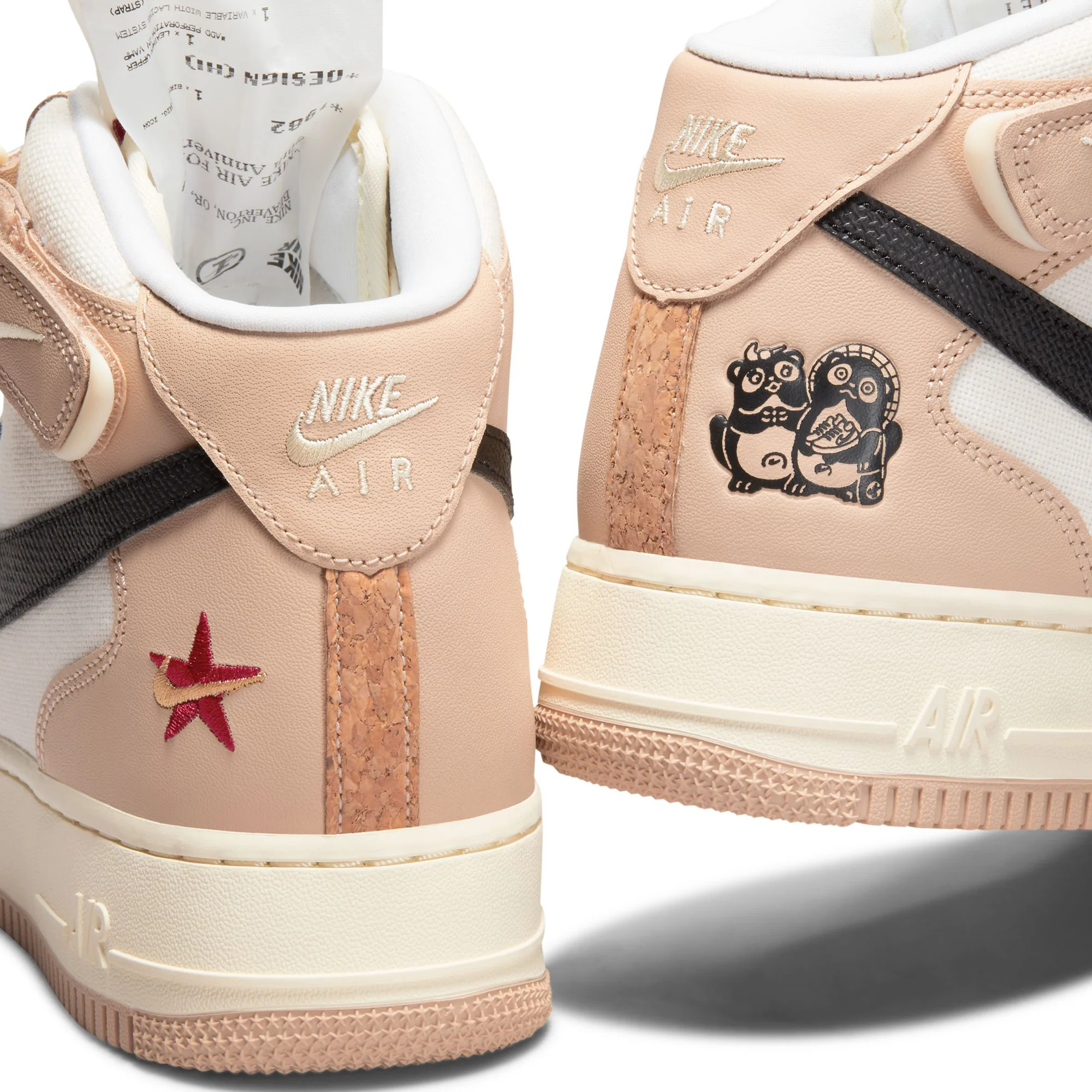 Nike Mens Air Force 1 Mid '07 LX Shoes - Image 5