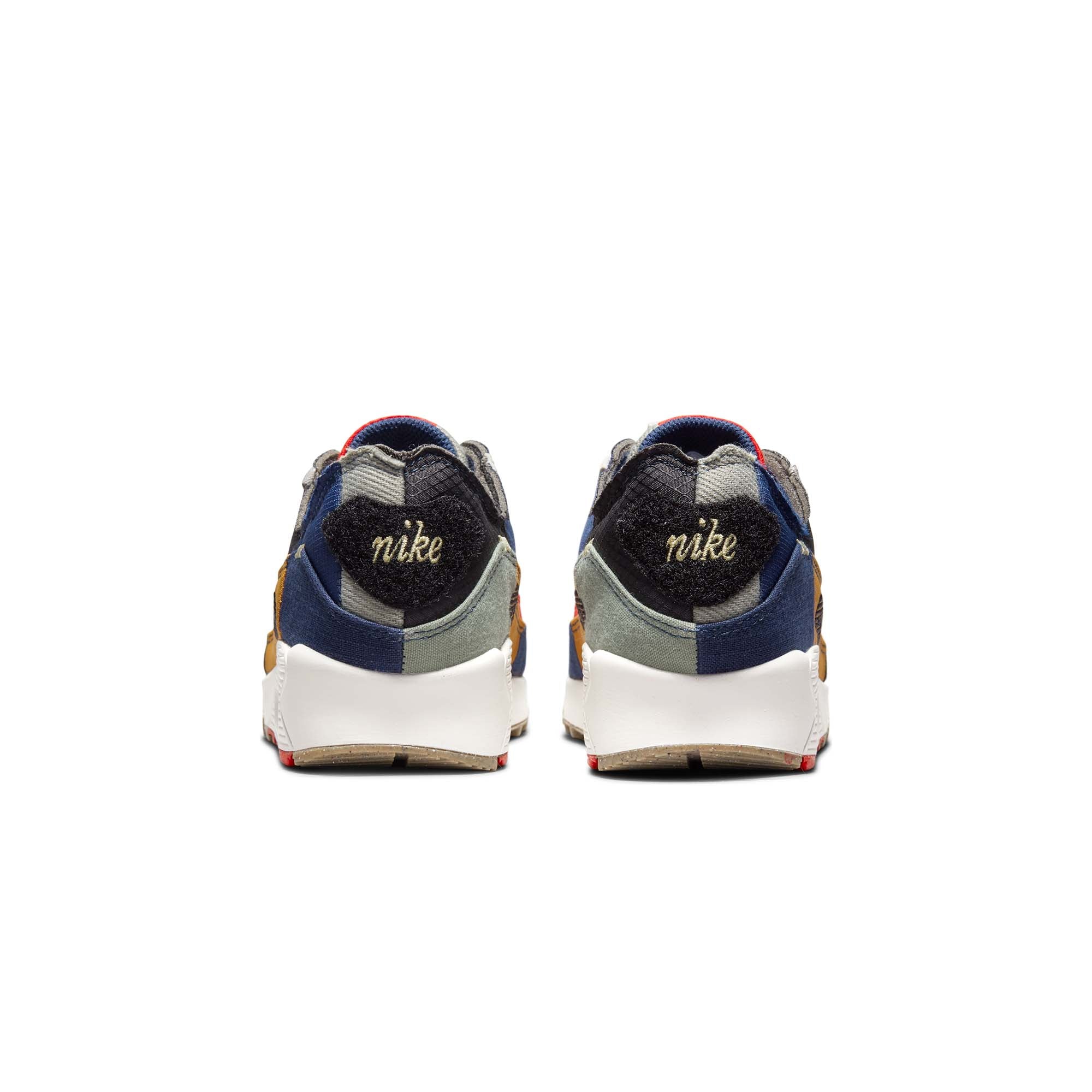 Nike Womens Air Max 90 QS Shoes 'College Navy' - Image 3