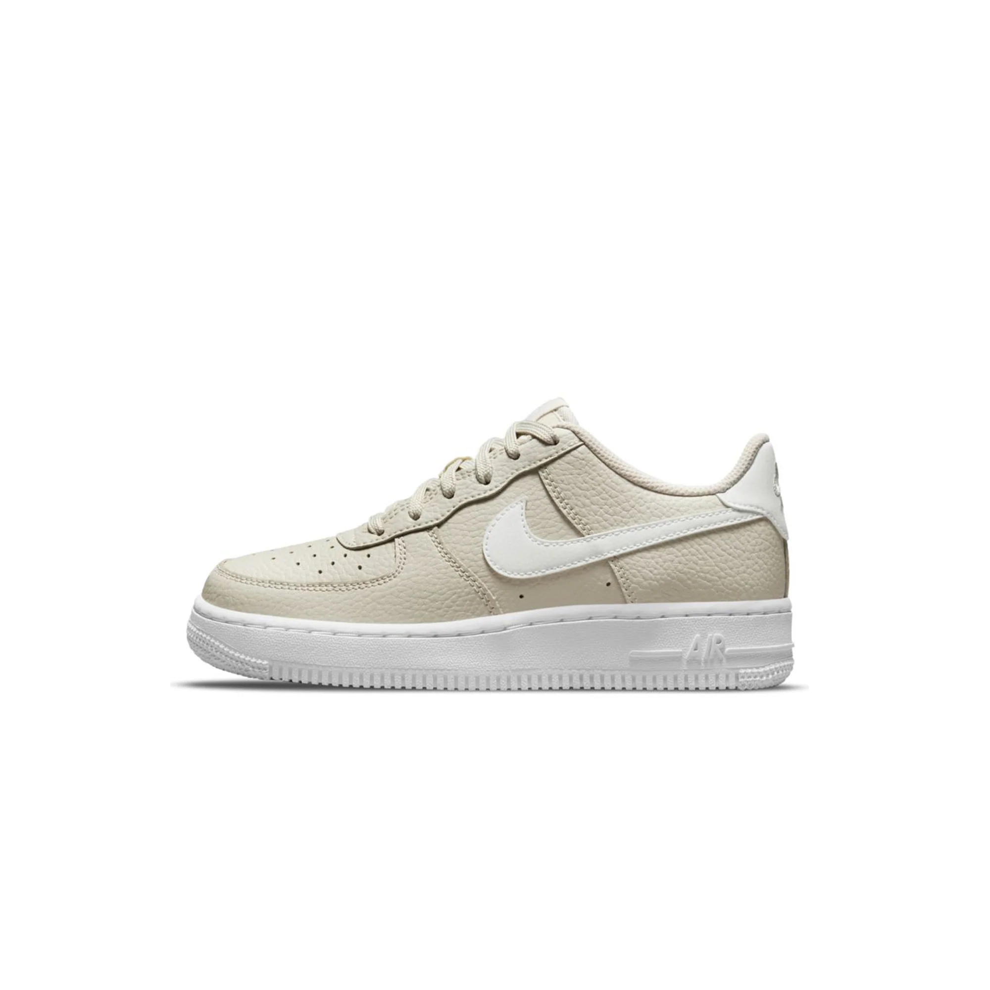 Nike Grade School Ari Force 1 Shoes 'Light Bone'