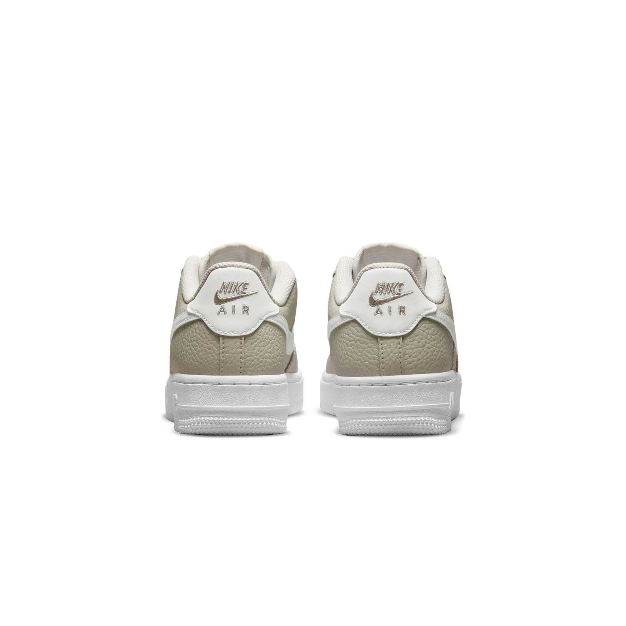 Nike Grade School Ari Force 1 Shoes 'Light Bone' - Image 3
