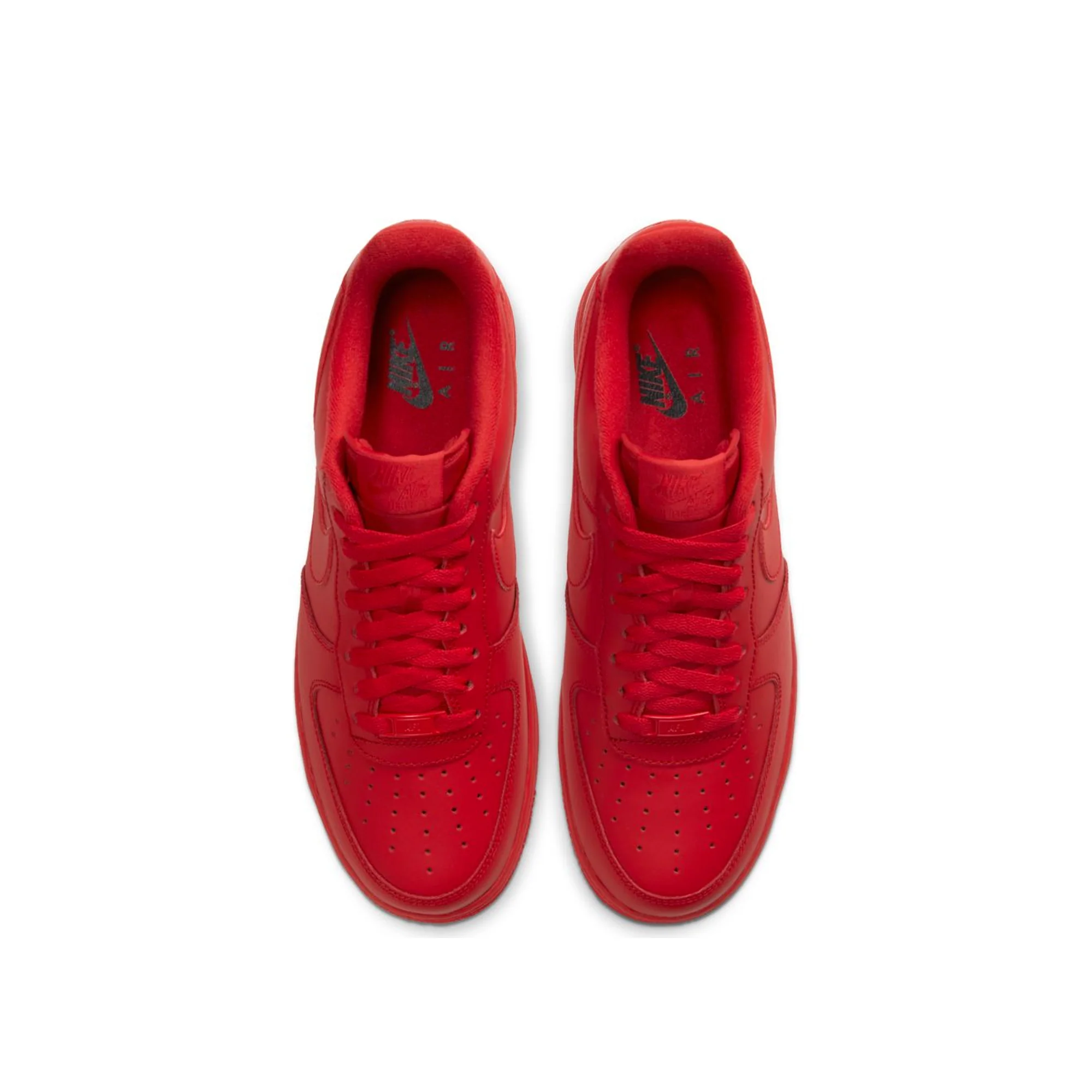 Nike Mens Air Force 1 '07 LV8 1 Shoes 'University Red' - Image 4