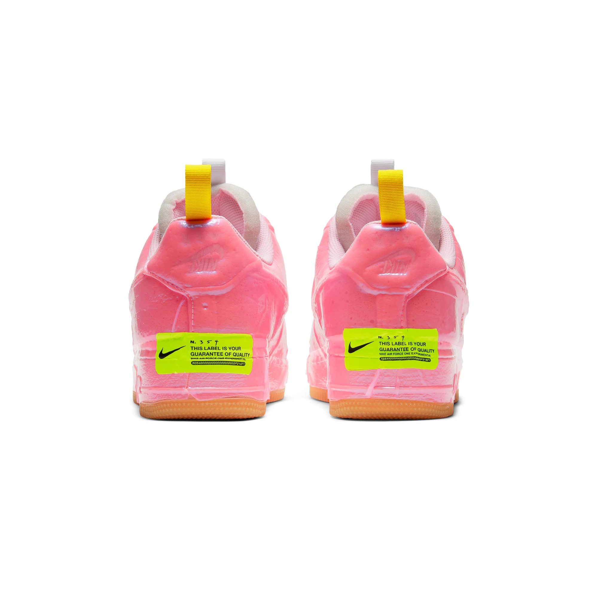 Nike Mens Air Force 1 Experimental 'Racer Pink' Shoes - Image 3