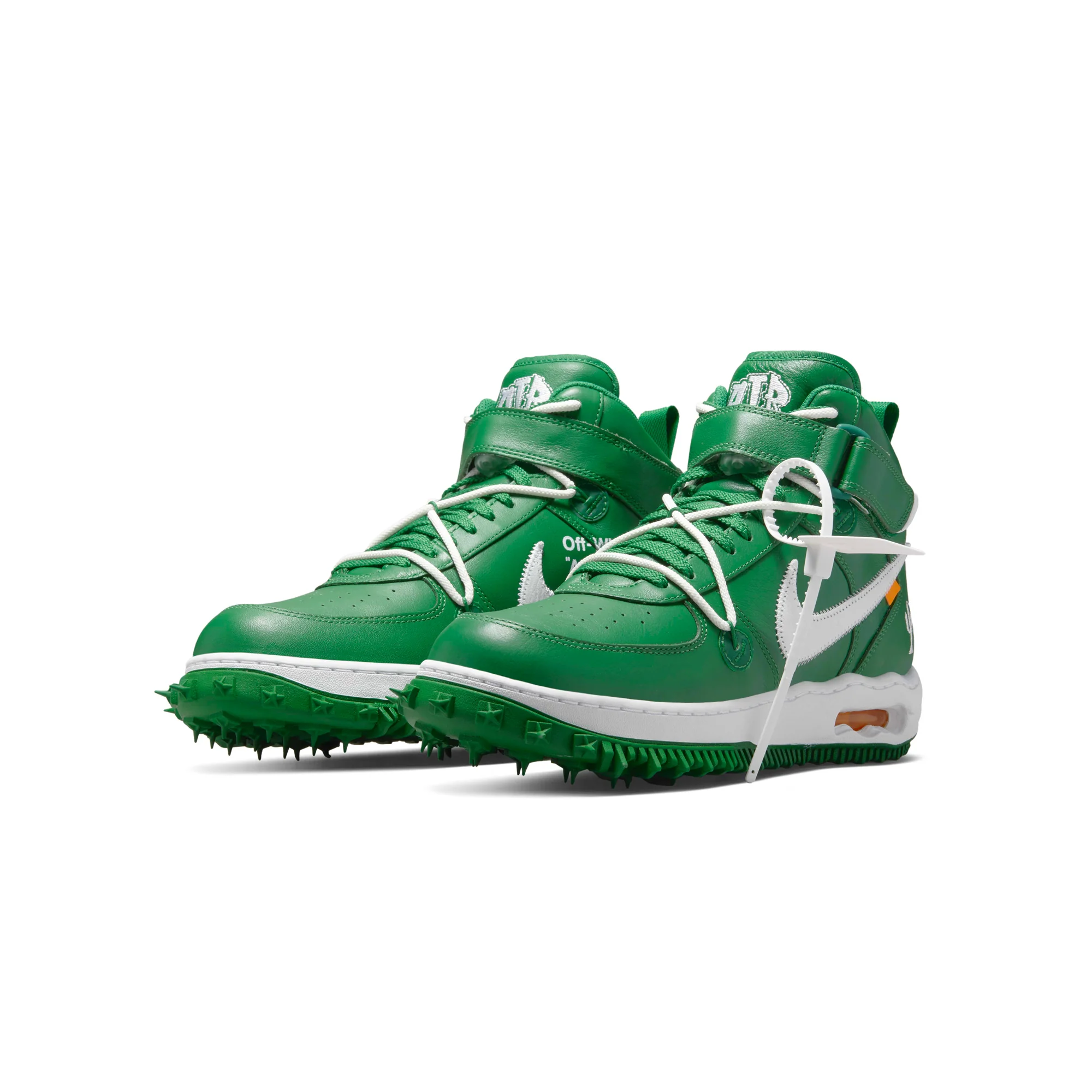 Nike Mens Air Force 1 Mid x Off White Shoes - Image 2