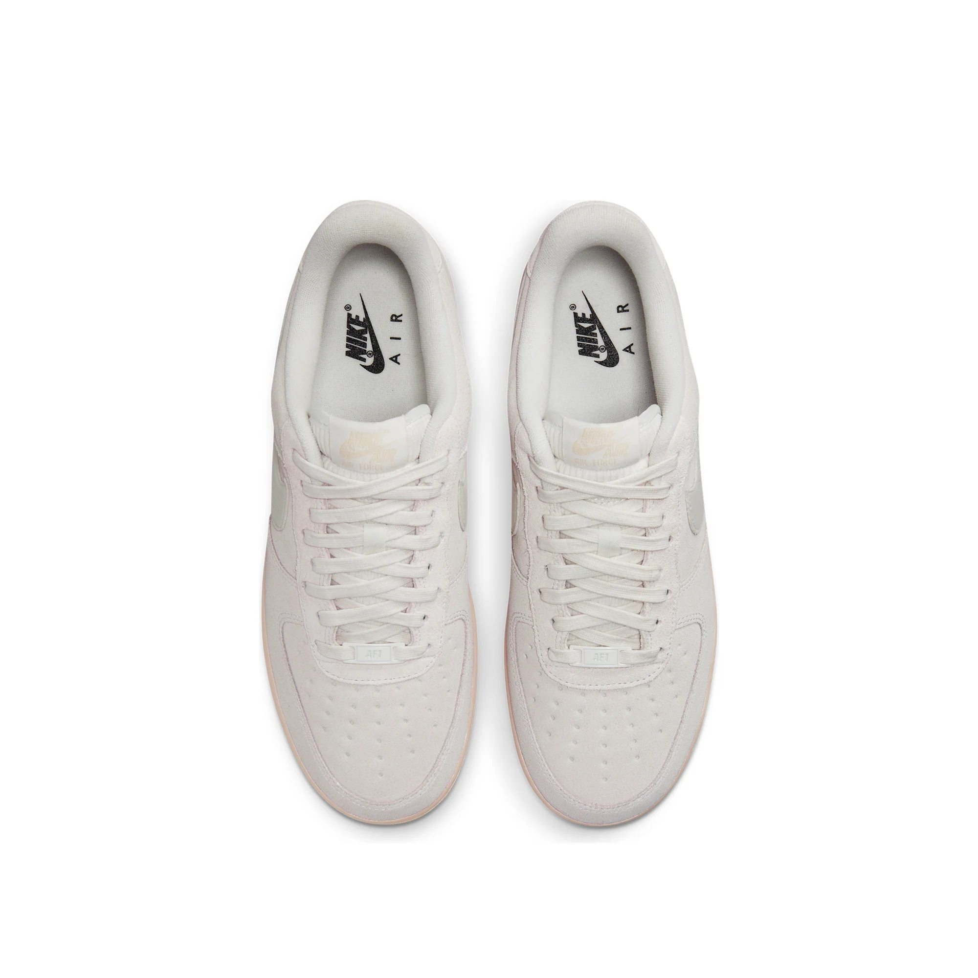 Nike Mens Air Force 1 Shoes 'Summit White/Pearl' - Image 4