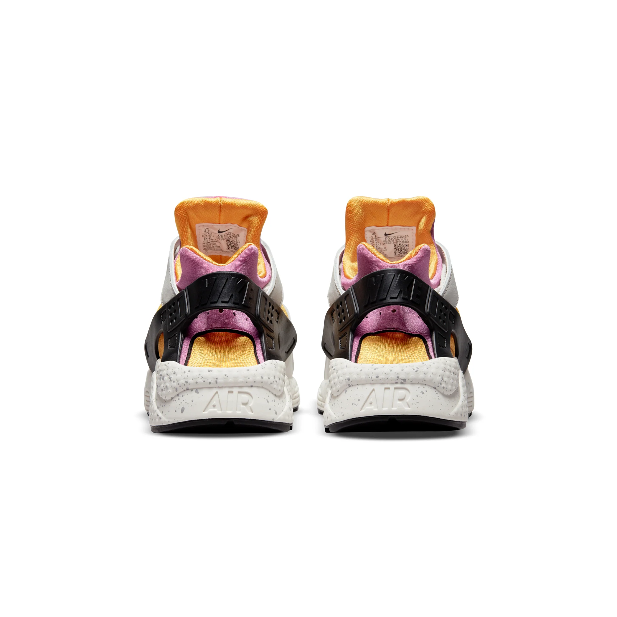 Nike Mens Air Huarache Shoes 'Light Bone/Lethal Pink' - Image 3