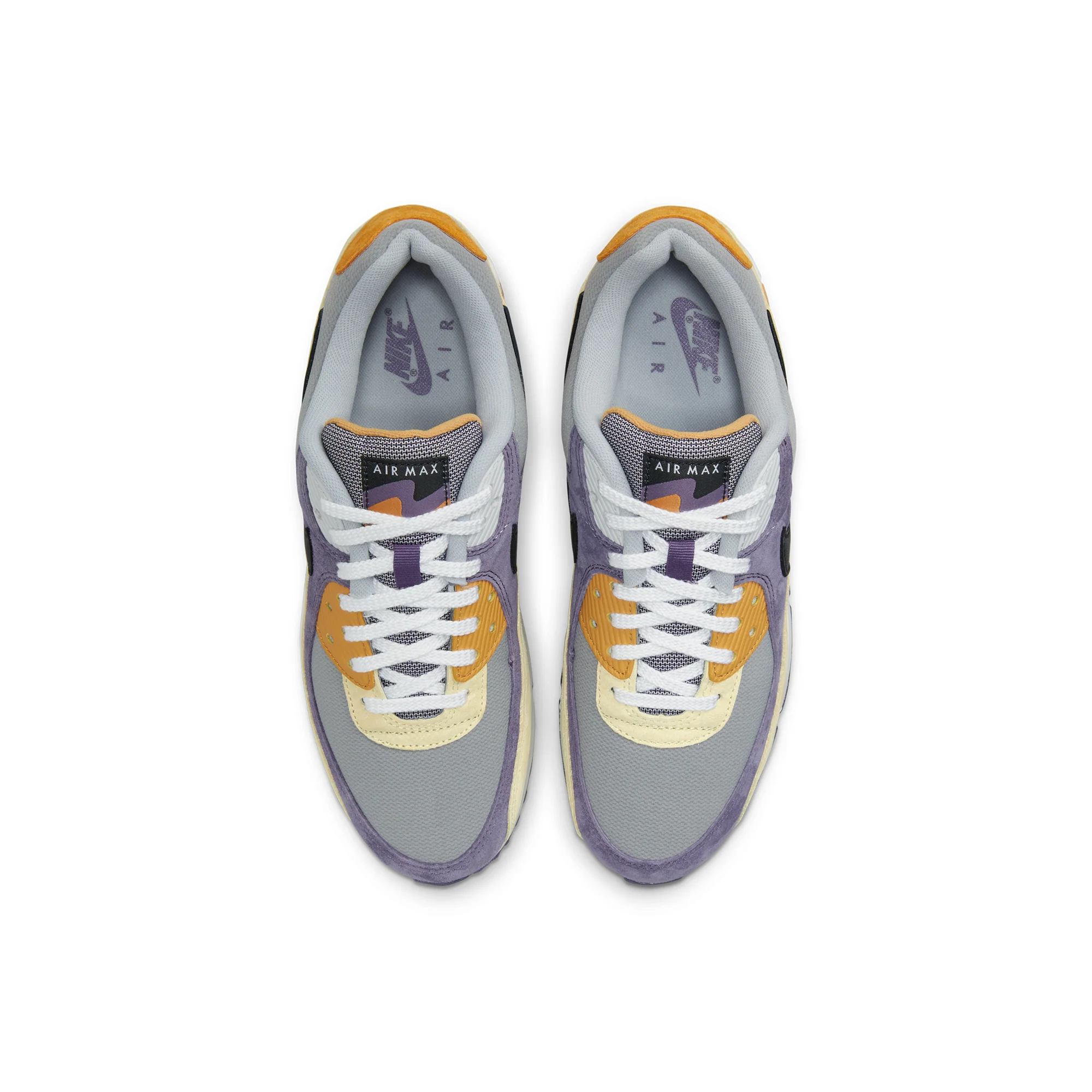 Nike Mens Air Max 90 Shoes Lemon Drop - Image 4