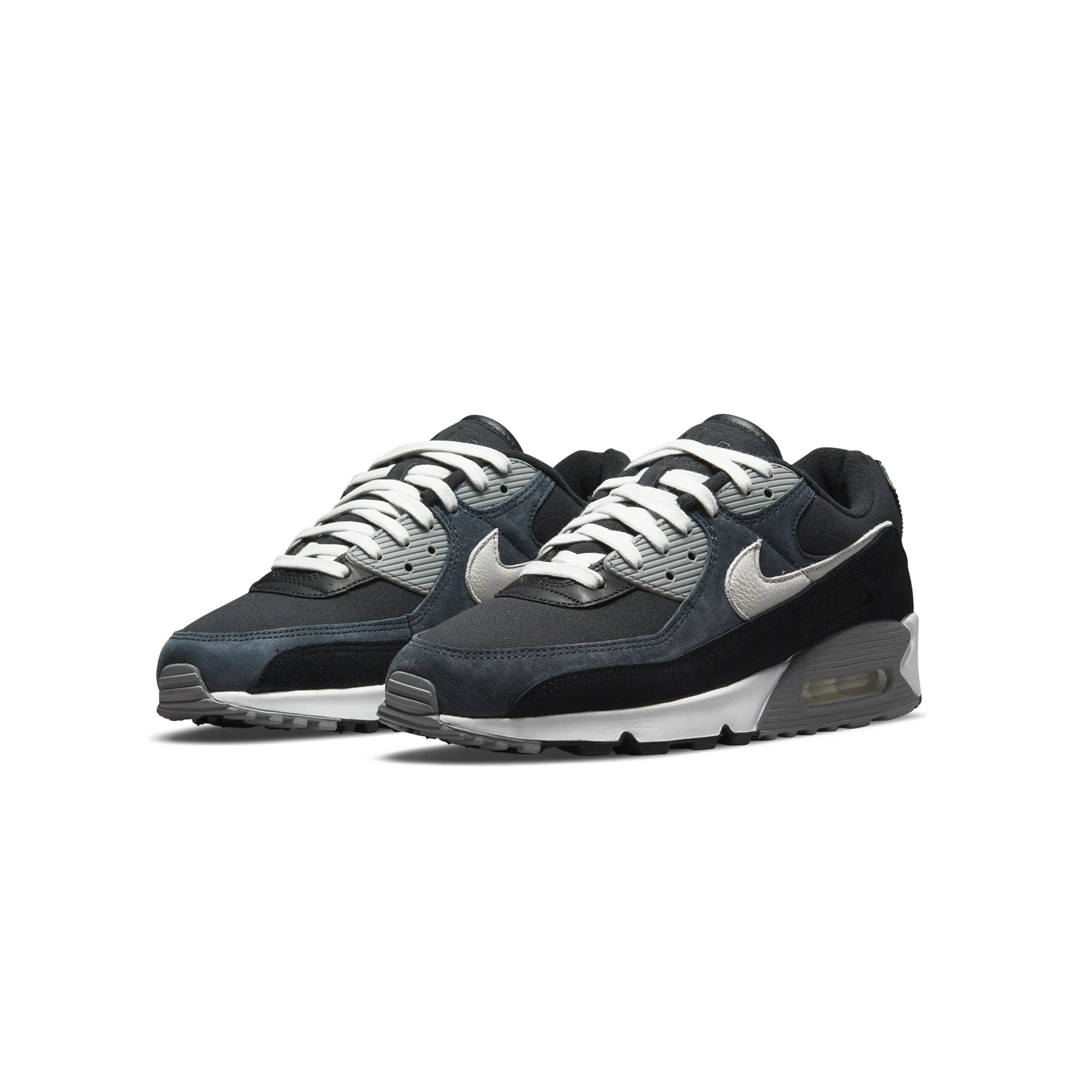 Nike Mens Air Max 90 Premium Shoes 'Off Noir' - Image 2