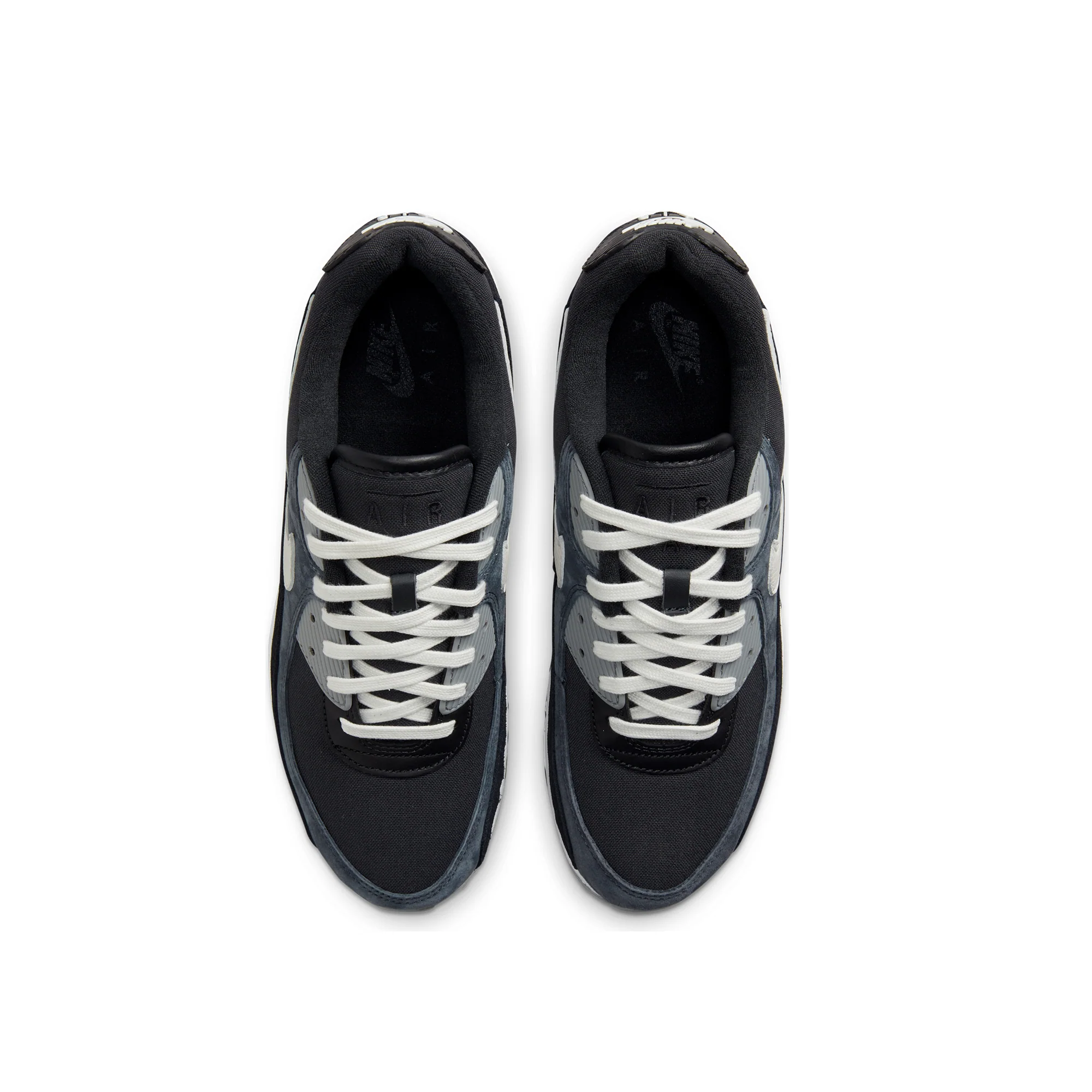 Nike Mens Air Max 90 Premium Shoes 'Off Noir' - Image 4