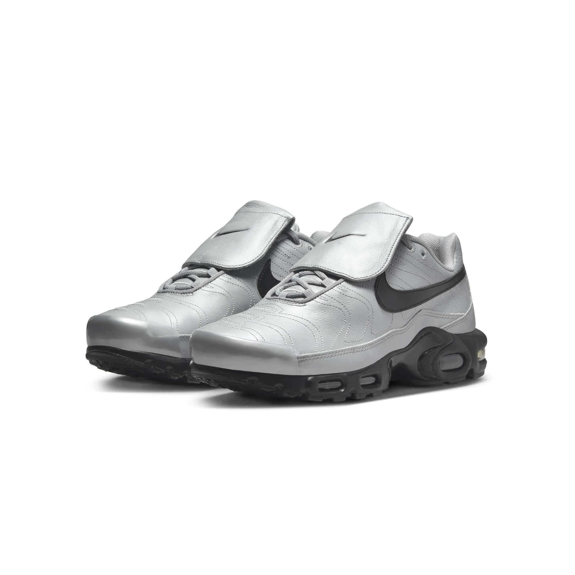 Nike Mens Air Max Plus Tiempo "Wolf Grey" Shoes - Image 2