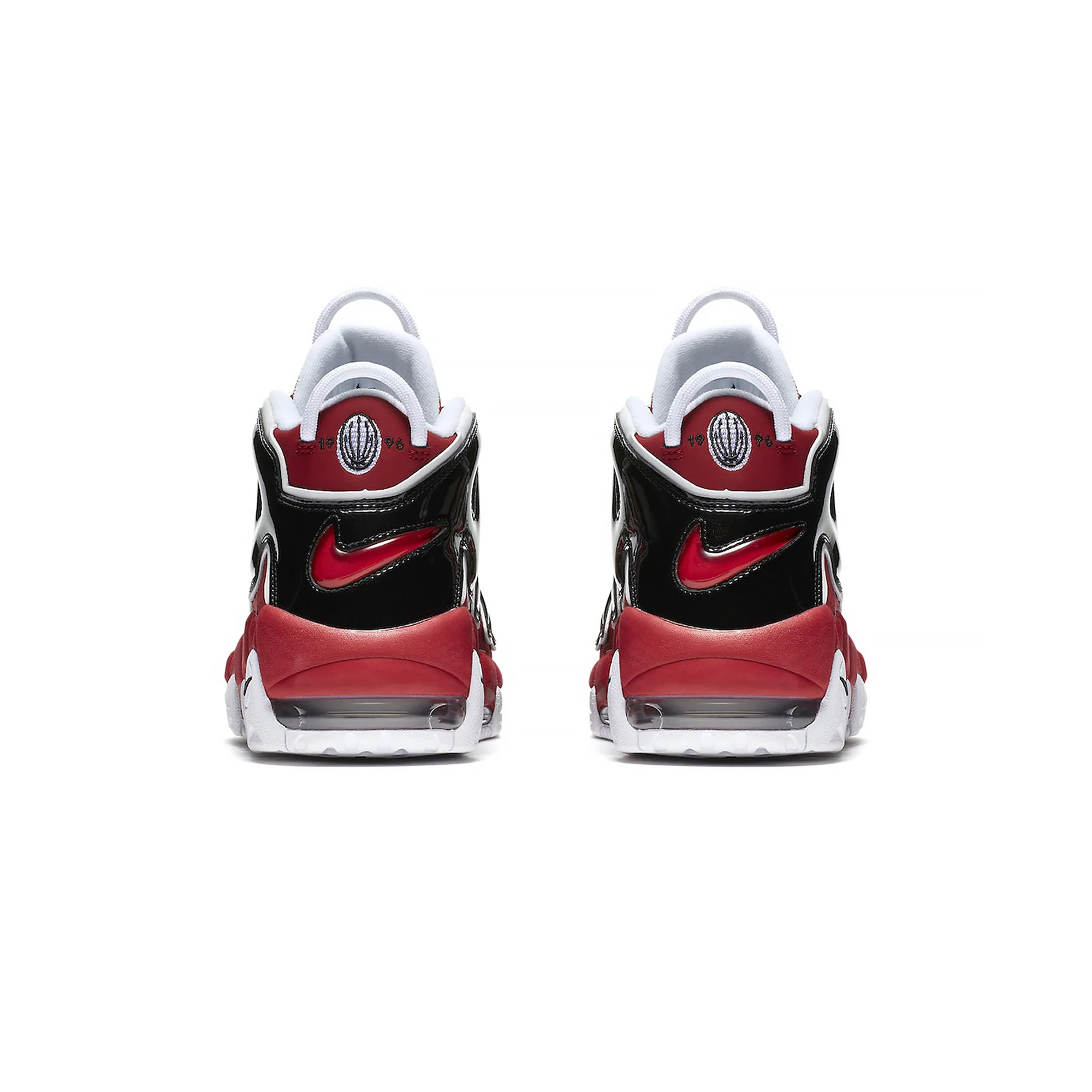 Nike Mens Air More Uptempo '96 Shoes 'Varsity Red' - Image 3