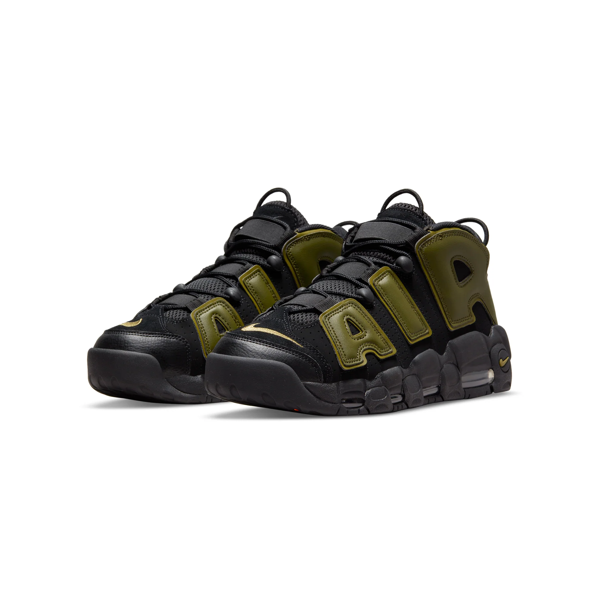 Nike Mens Air More Uptempo '96 Shoes Rough Green - Image 2