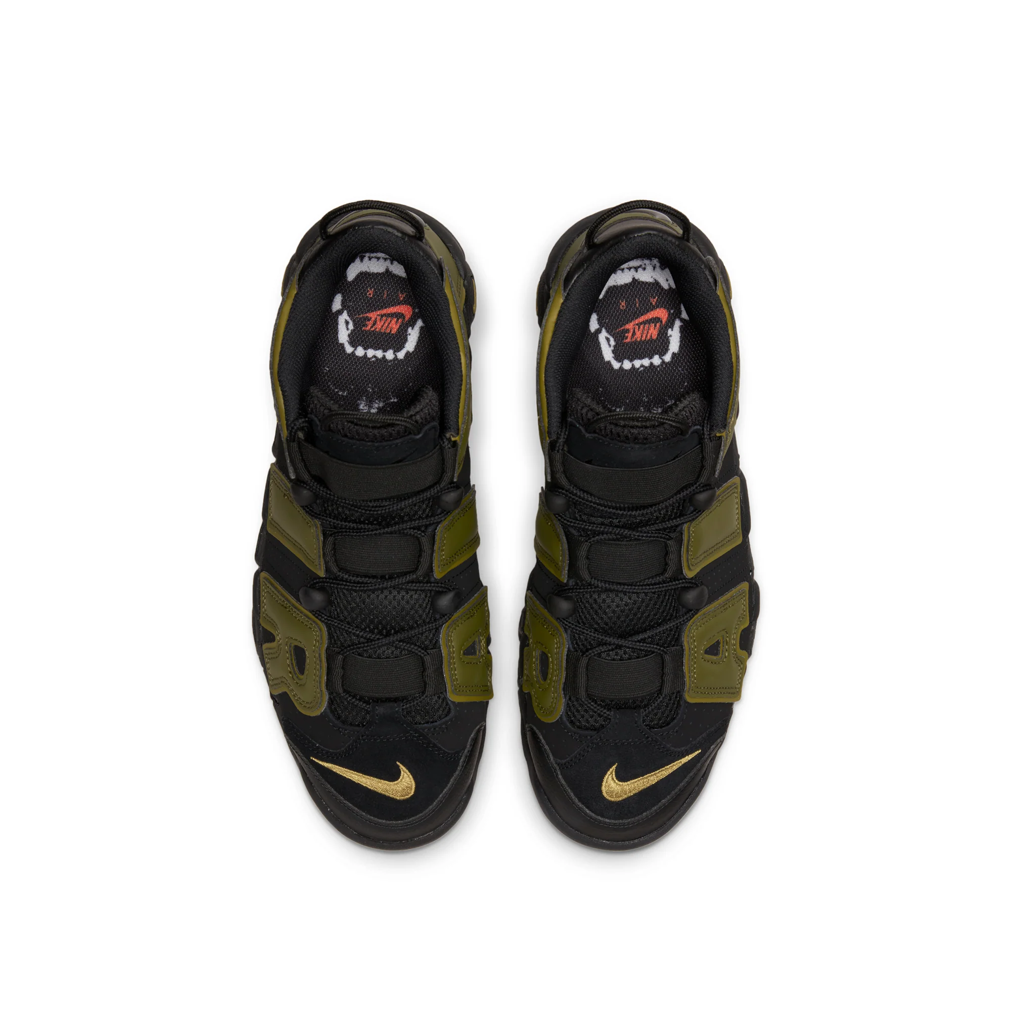 Nike Mens Air More Uptempo '96 Shoes Rough Green - Image 4