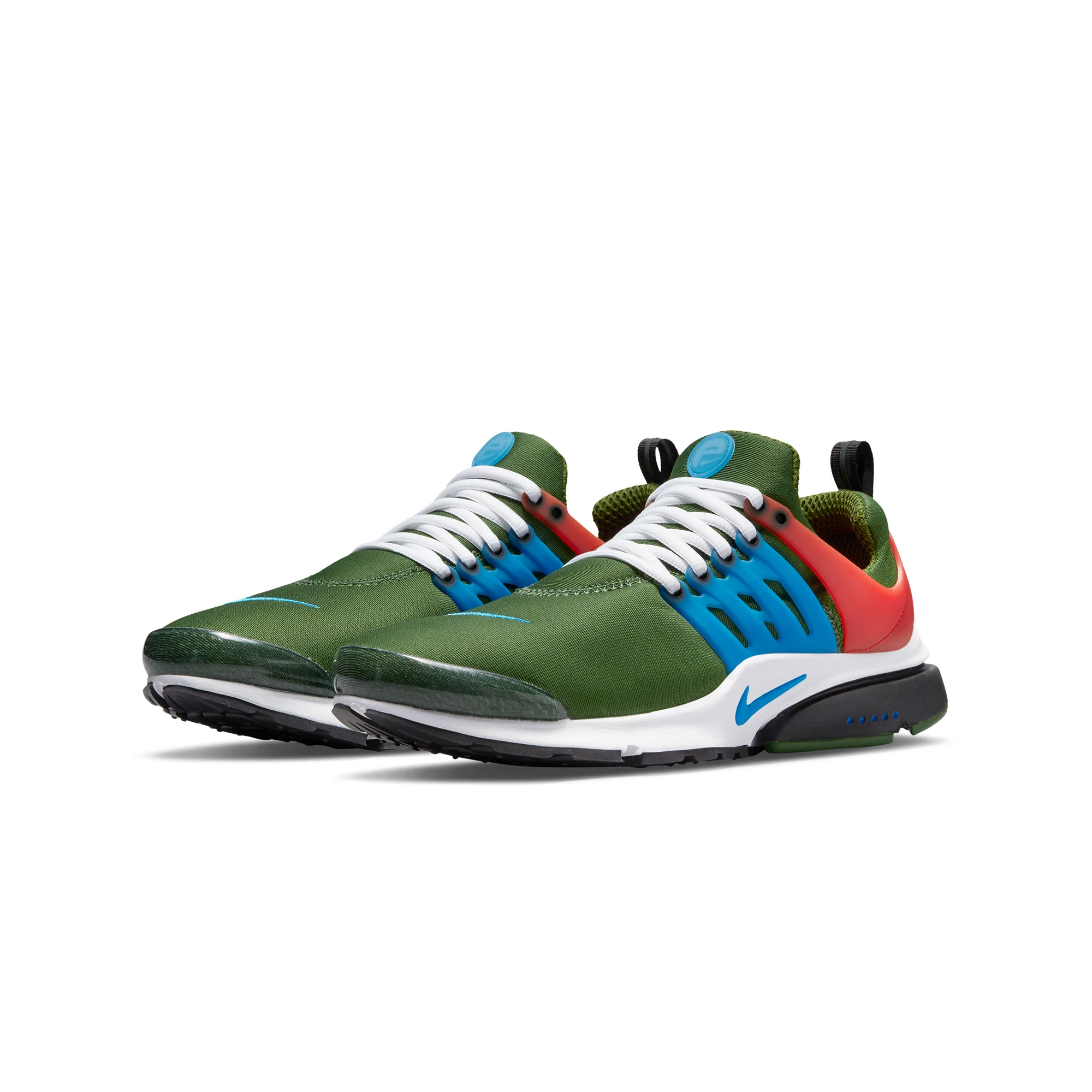 Nike Mens Air Presto Shoes 'Forest Green/Photo Blue' - Image 2