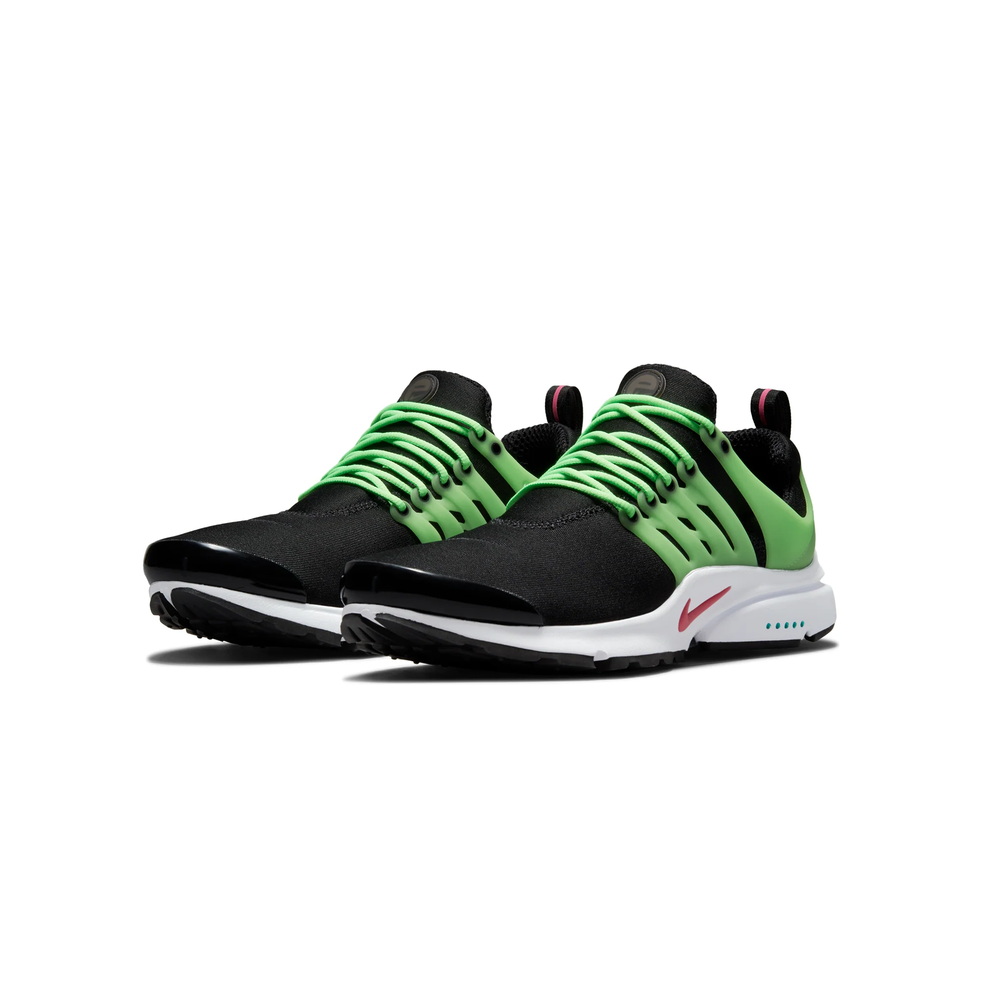 Nike Mens Air Presto Shoes 'Black Green Strike' - Image 2