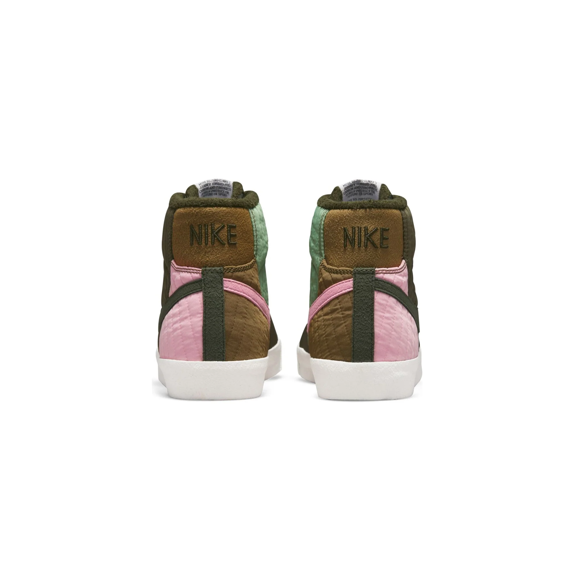 Nike Mens Blazer Mid '77 Premium Shoes 'Sequoia/Medium Olive' - Image 3