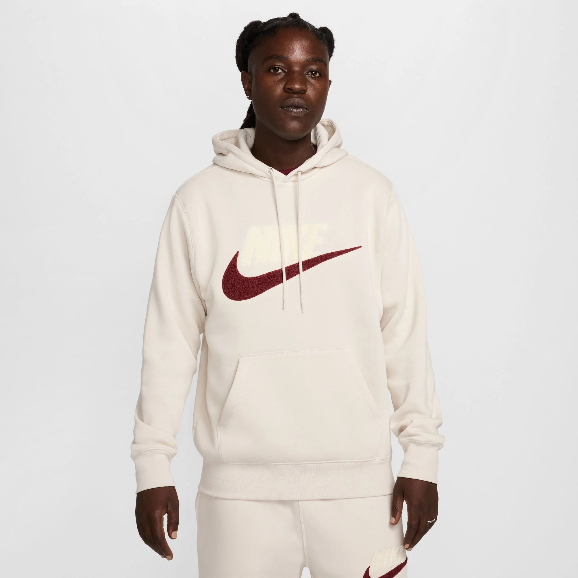 Nike Mens Club Fleece Pullover Hoodie - Image 3