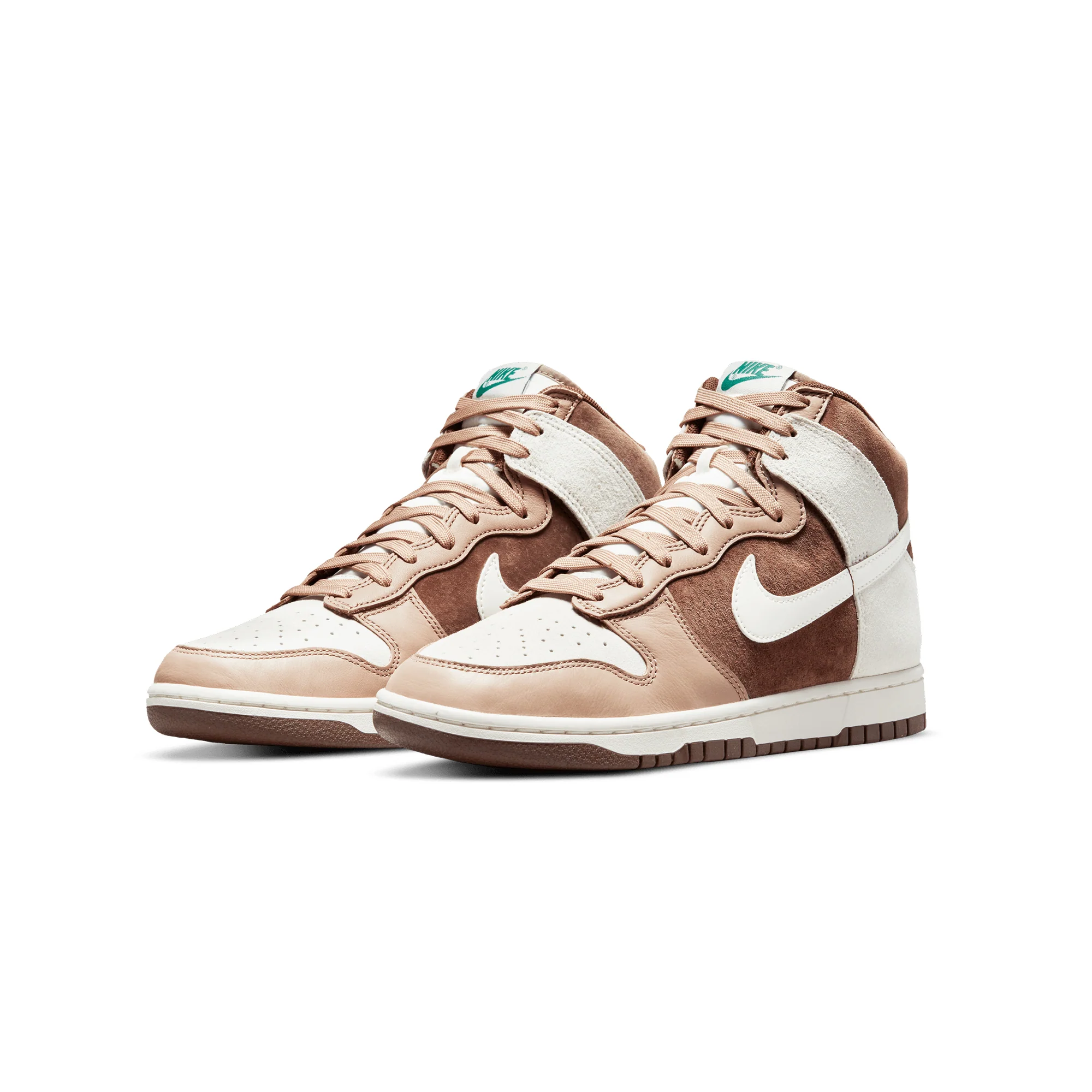 Nike Mens Dunk High Premium Chocolate Shoes - Image 2
