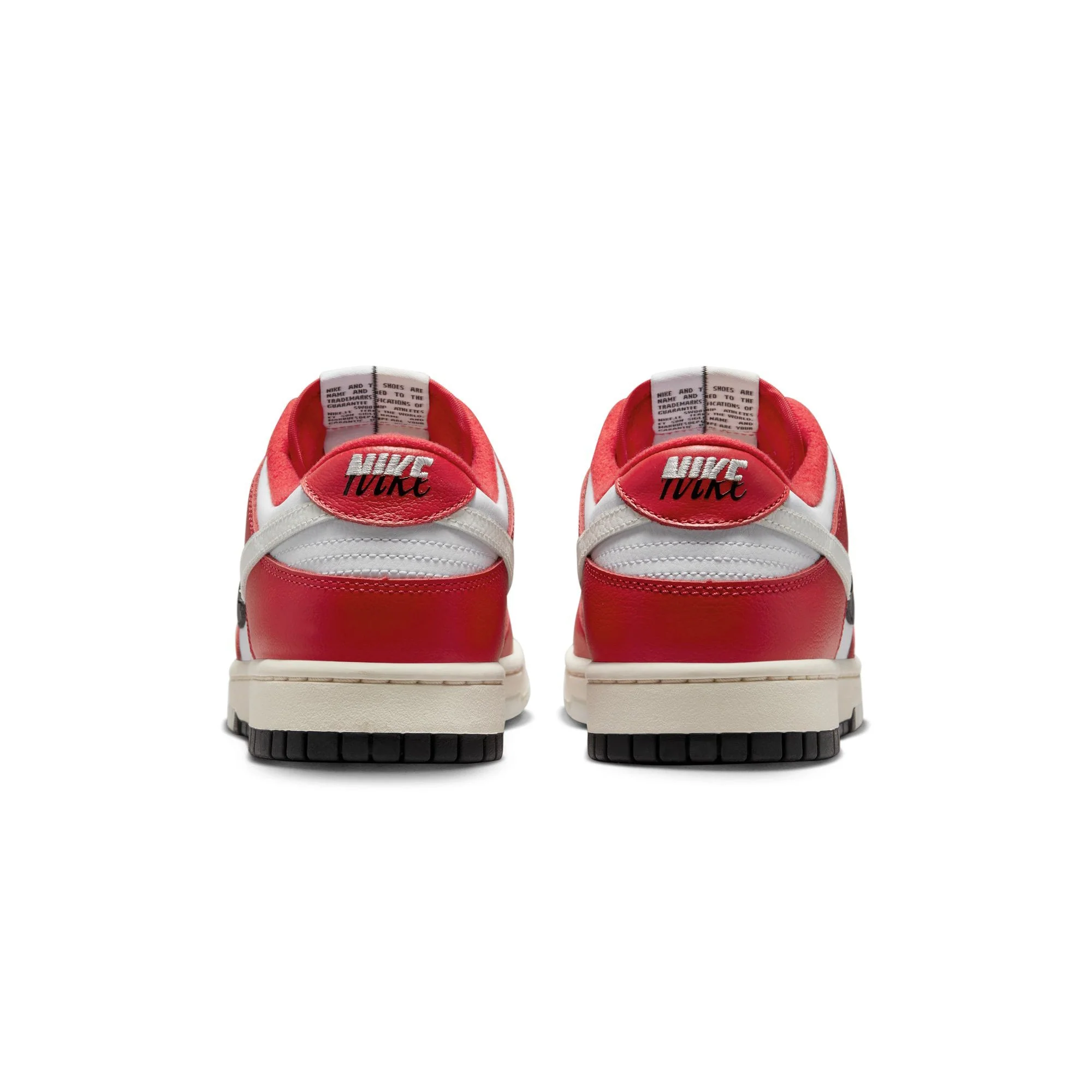 Nike Mens Dunk Low Retro University Red Shoes - Image 3