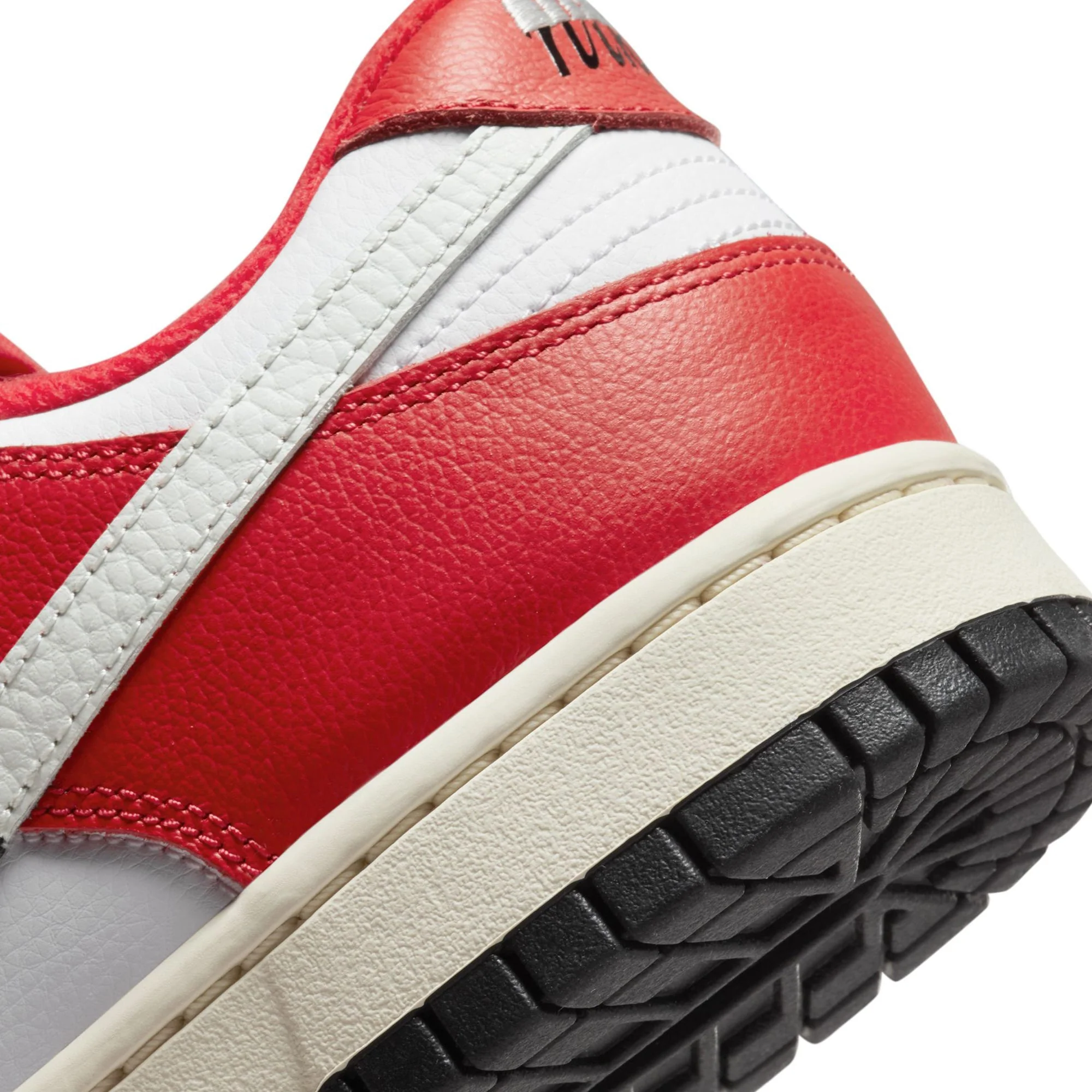 Nike Mens Dunk Low Retro University Red Shoes - Image 4