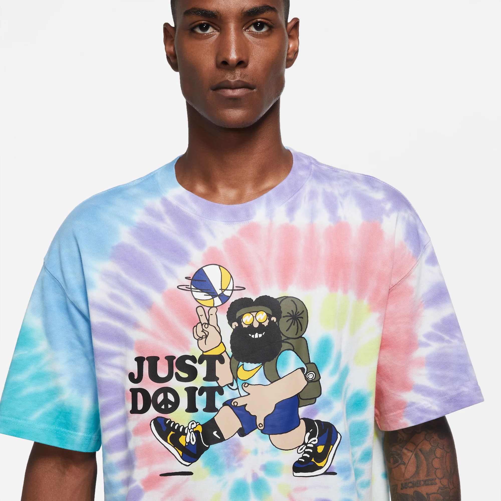 Nike Men "Peace, Love, Basketball" T-Shirt - Image 3