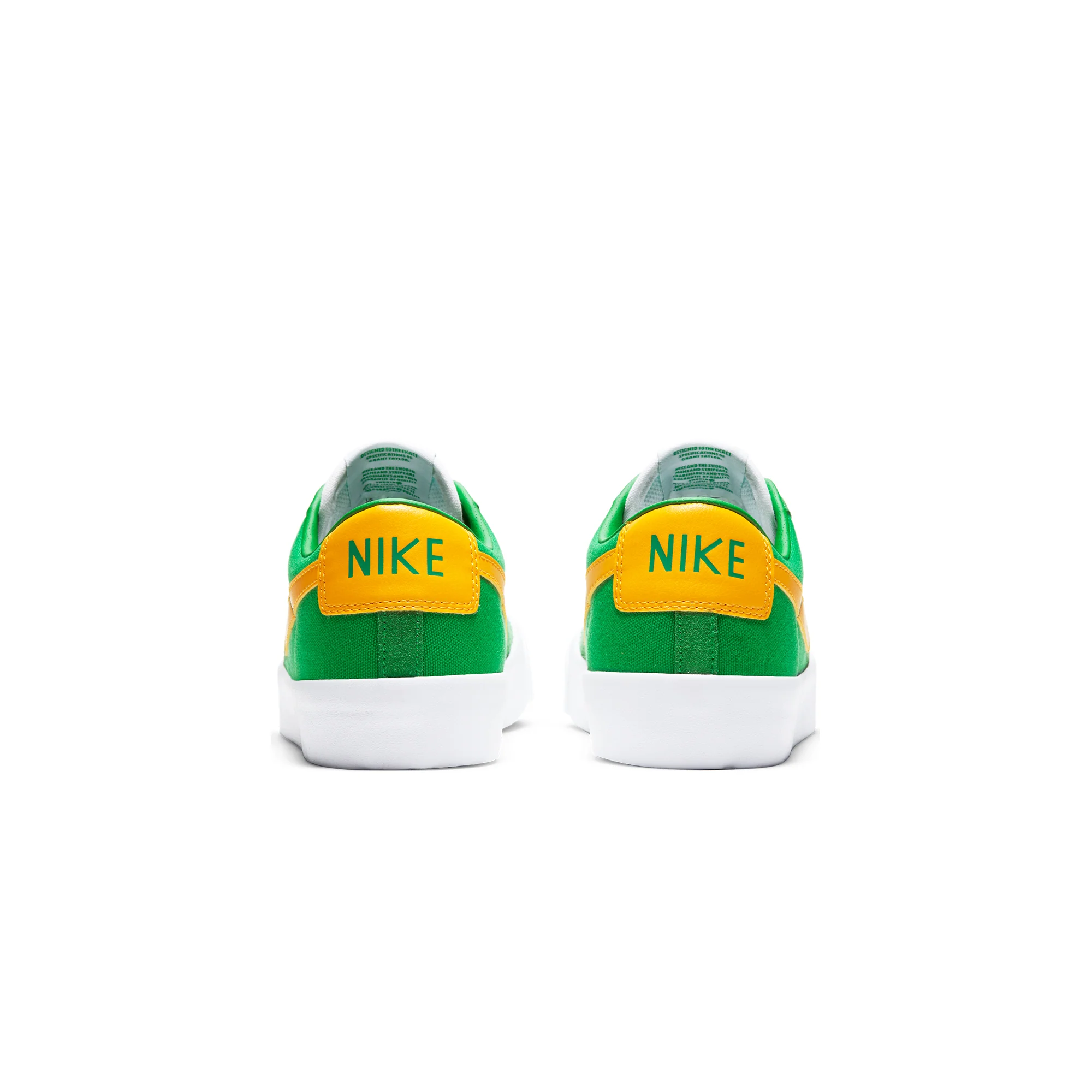 Nike Mens SB Zoom Blazer Low Pro GT Shoes 'Lucky Green' - Image 3