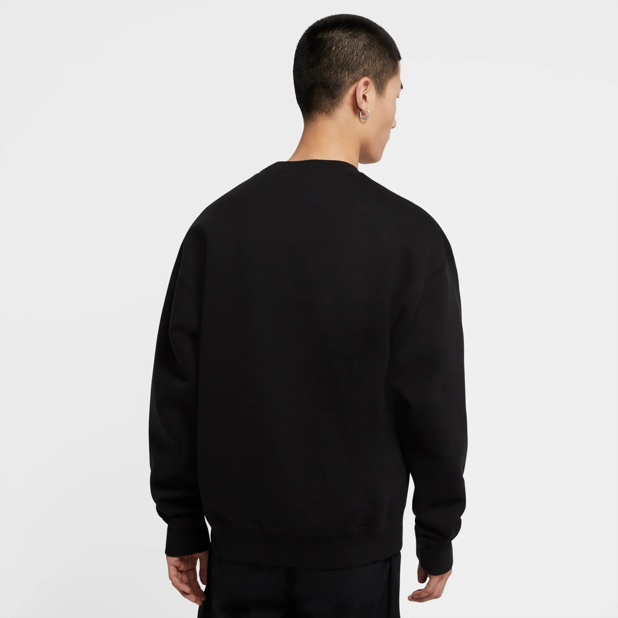 Nike Mens Solo Swoosh Fleece Crew - Image 2