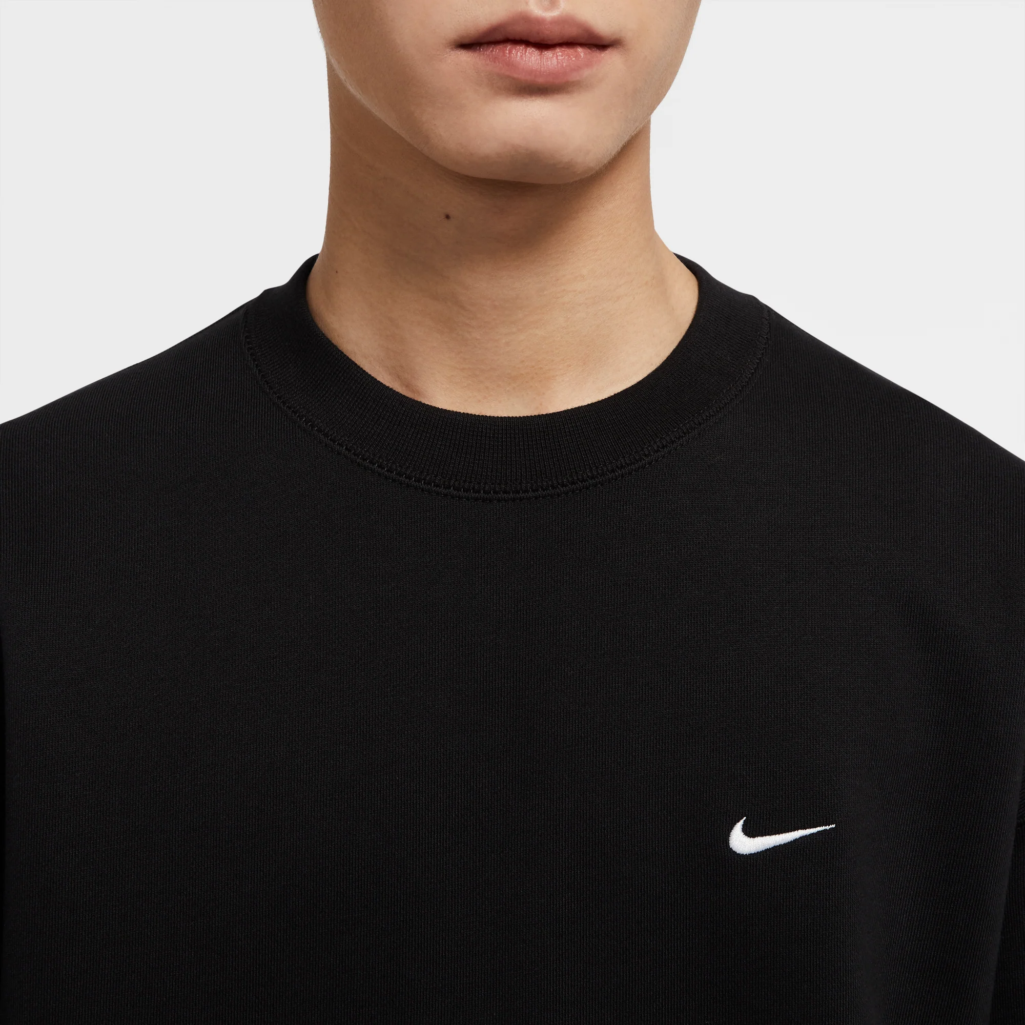Nike Mens Solo Swoosh Fleece Crew - Image 4