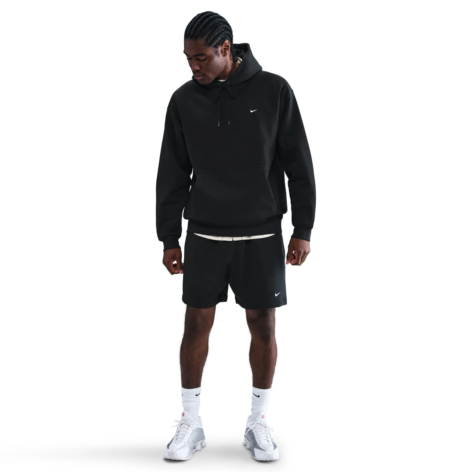 Nike Mens Solo Swoosh Pullover Hoodie - Image 4