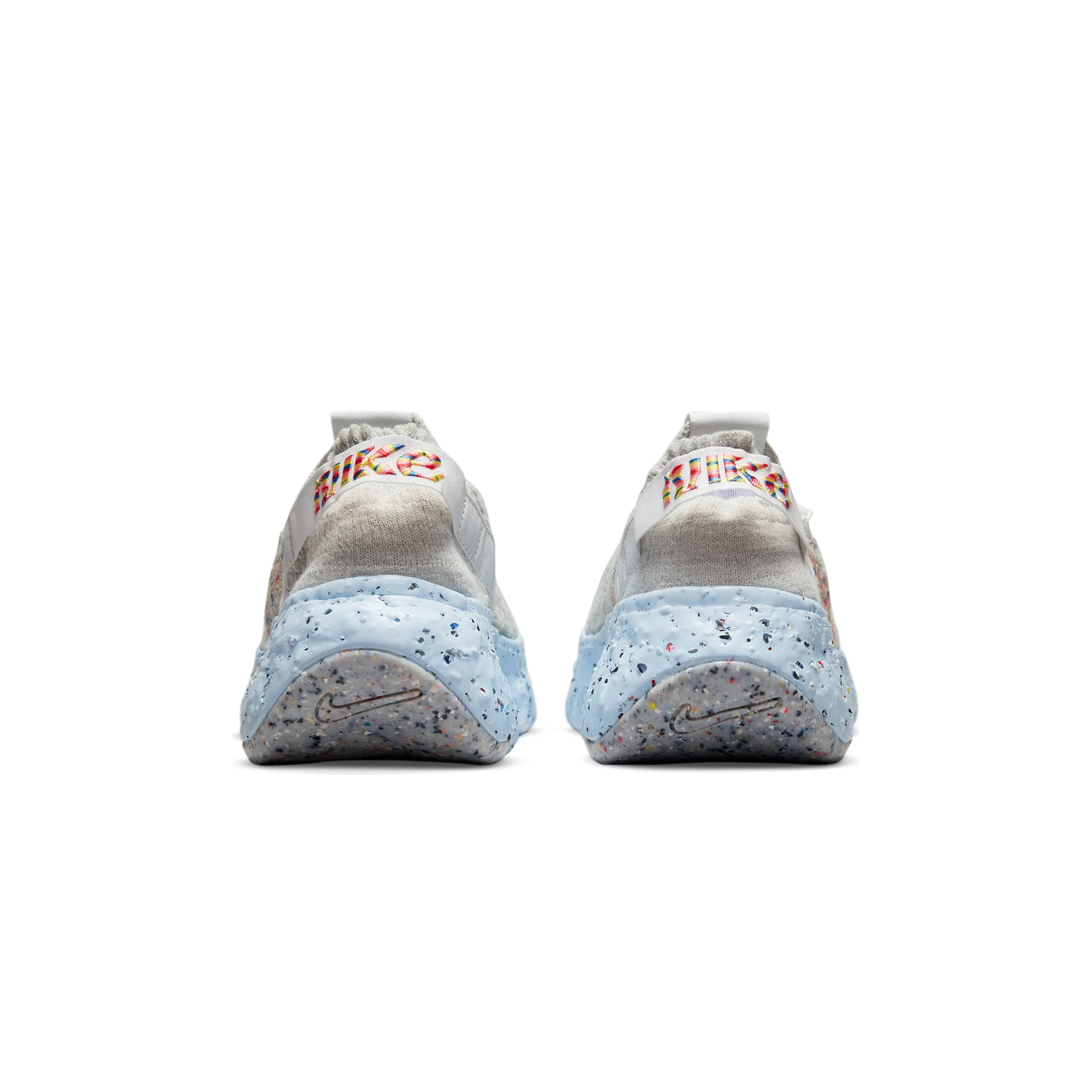 Nike Mens Space Hippie 04 Shoes Summit White/Multi-Color-Photon Dust - Image 3