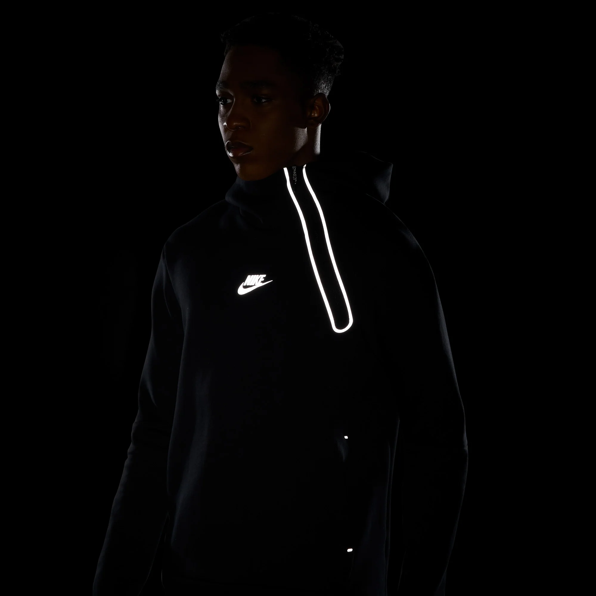 Nike Men Sportswear Tech Fleece Pullover Hoodie - Image 5