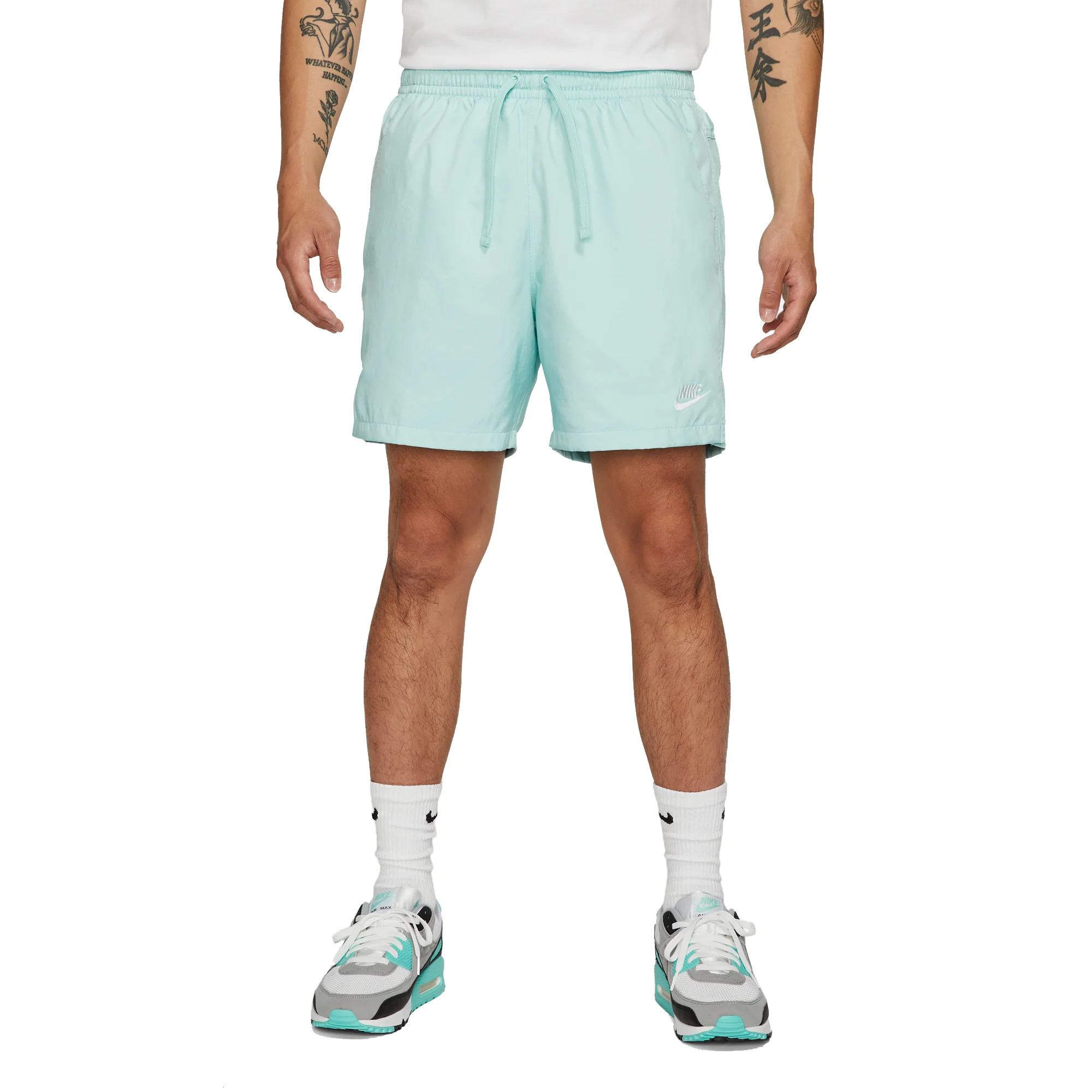 Nike Mens Sportswear Woven Shorts 'Light Dew' - Image 2