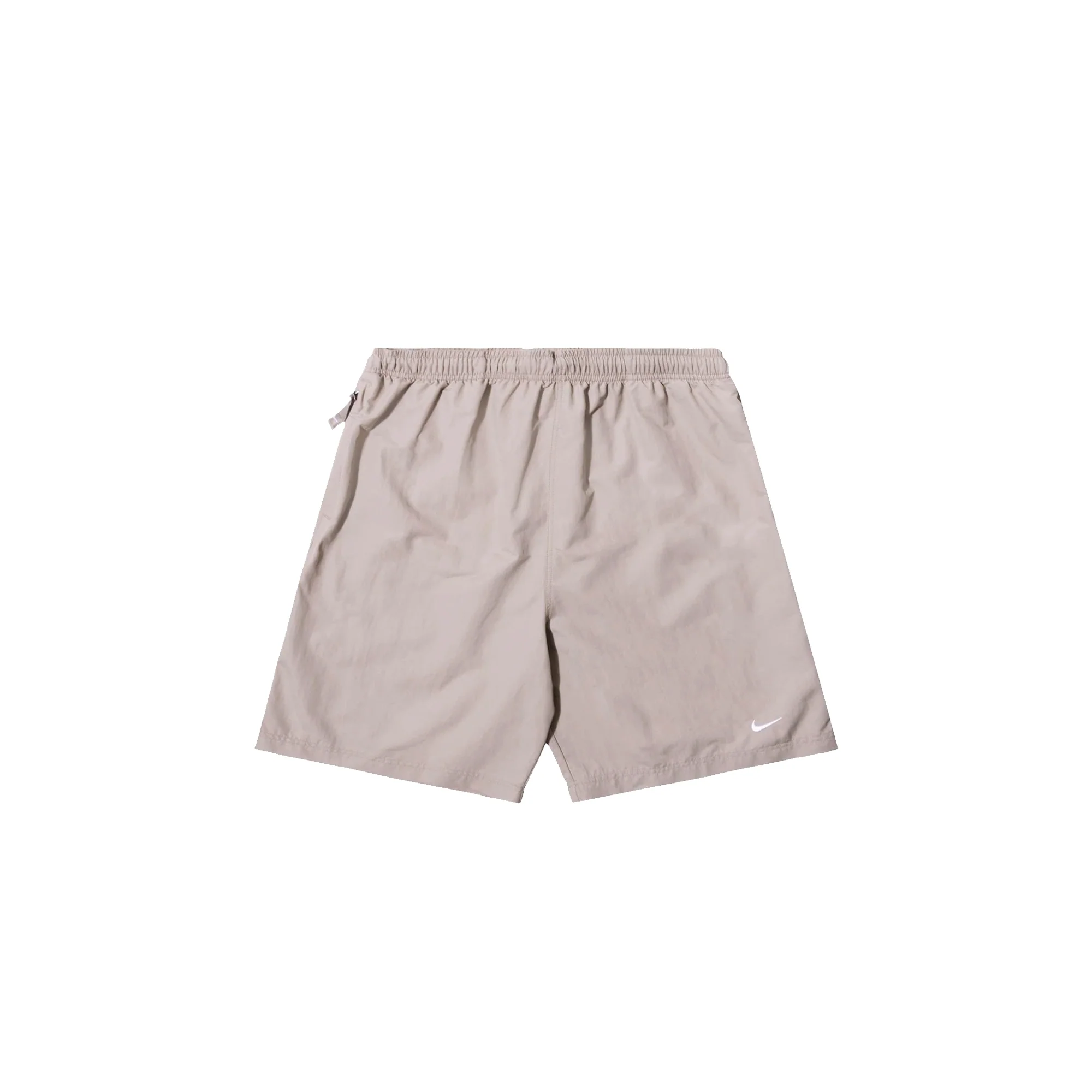 Nike Mens Swoosh Shorts Malt/White
