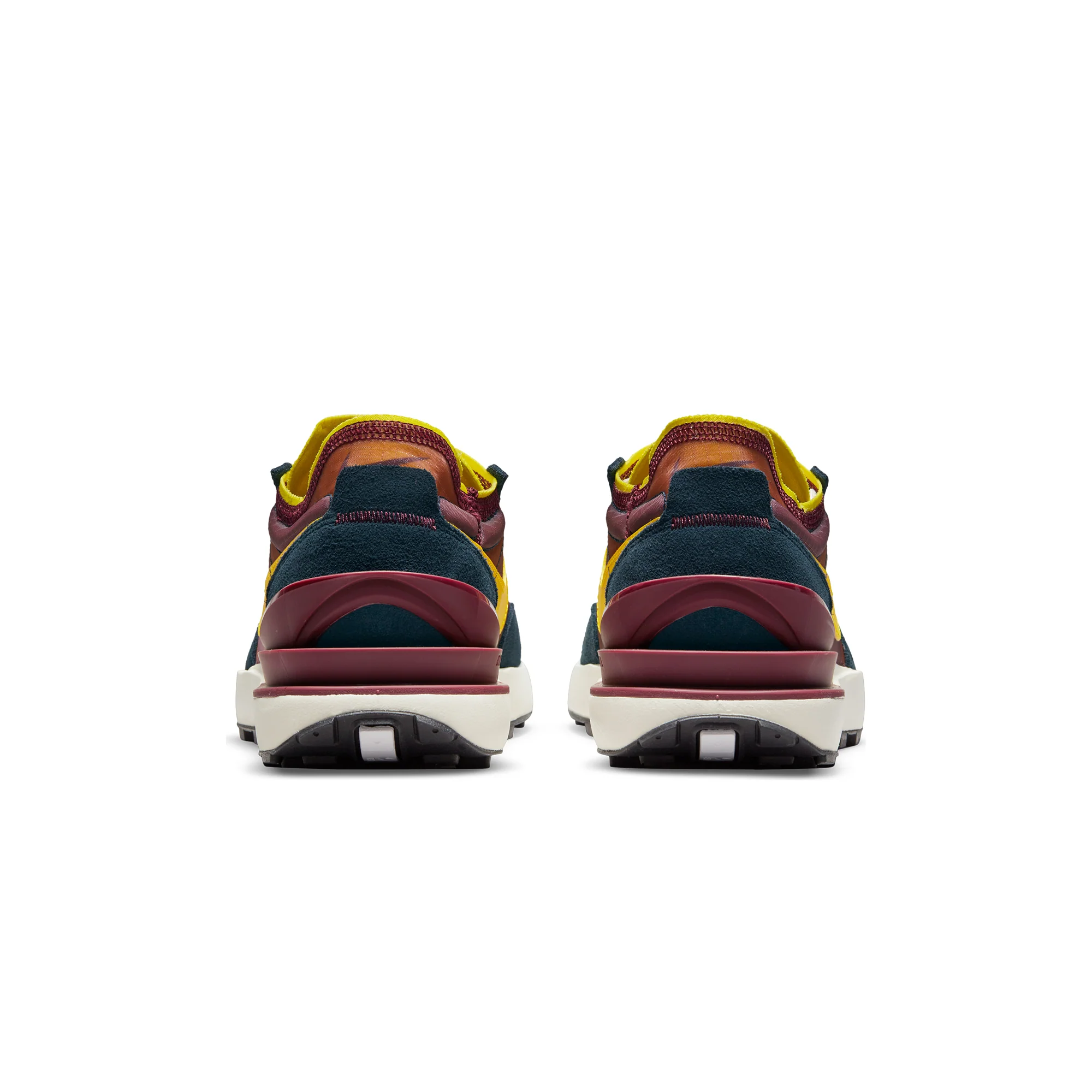 Nike Mens Waffle One SE Shoes 'Dark Beetroot/Yellow Strike' - Image 3